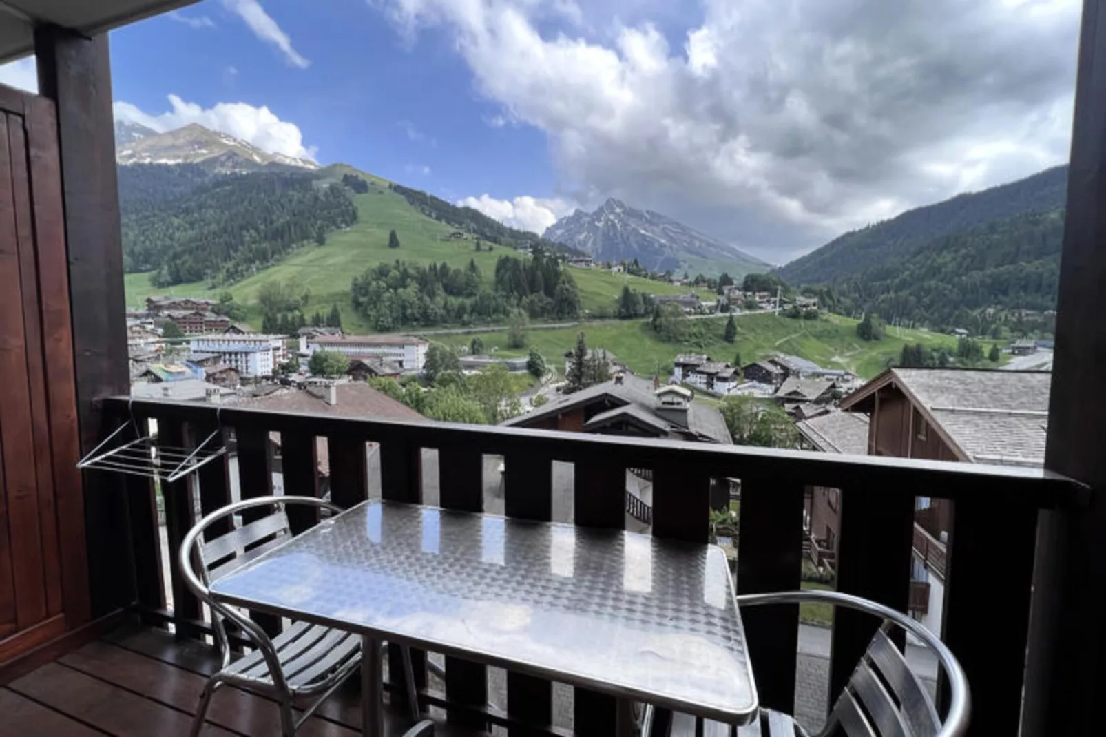 Studio à La Clusaz-Terrasse/Balkon