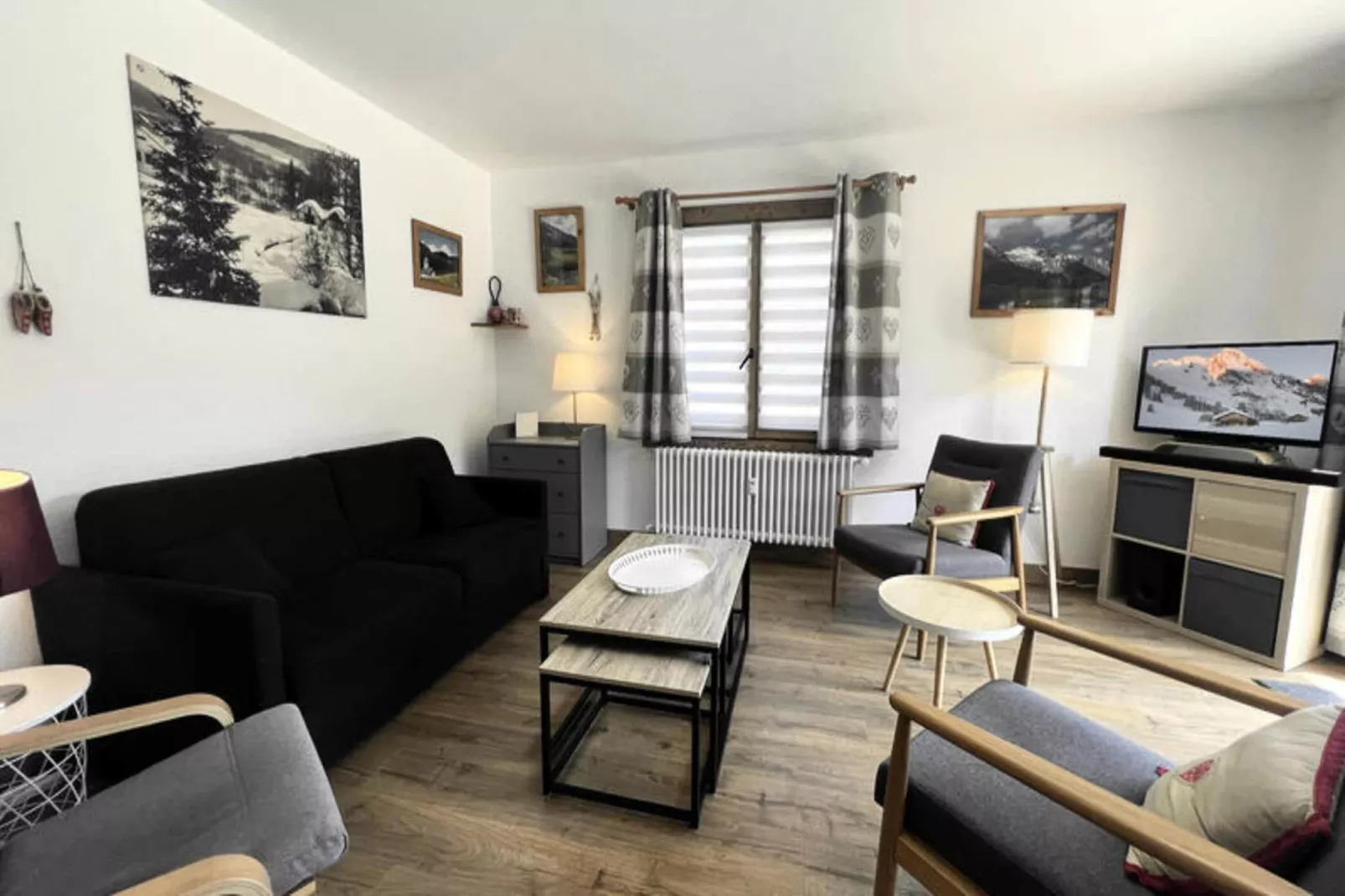 Appartements à La Clusaz-Living room