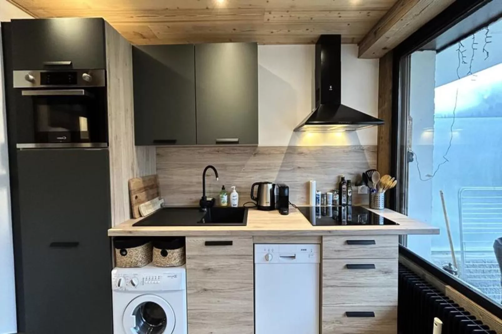 Résidence La Pointe Des Verres-Küche