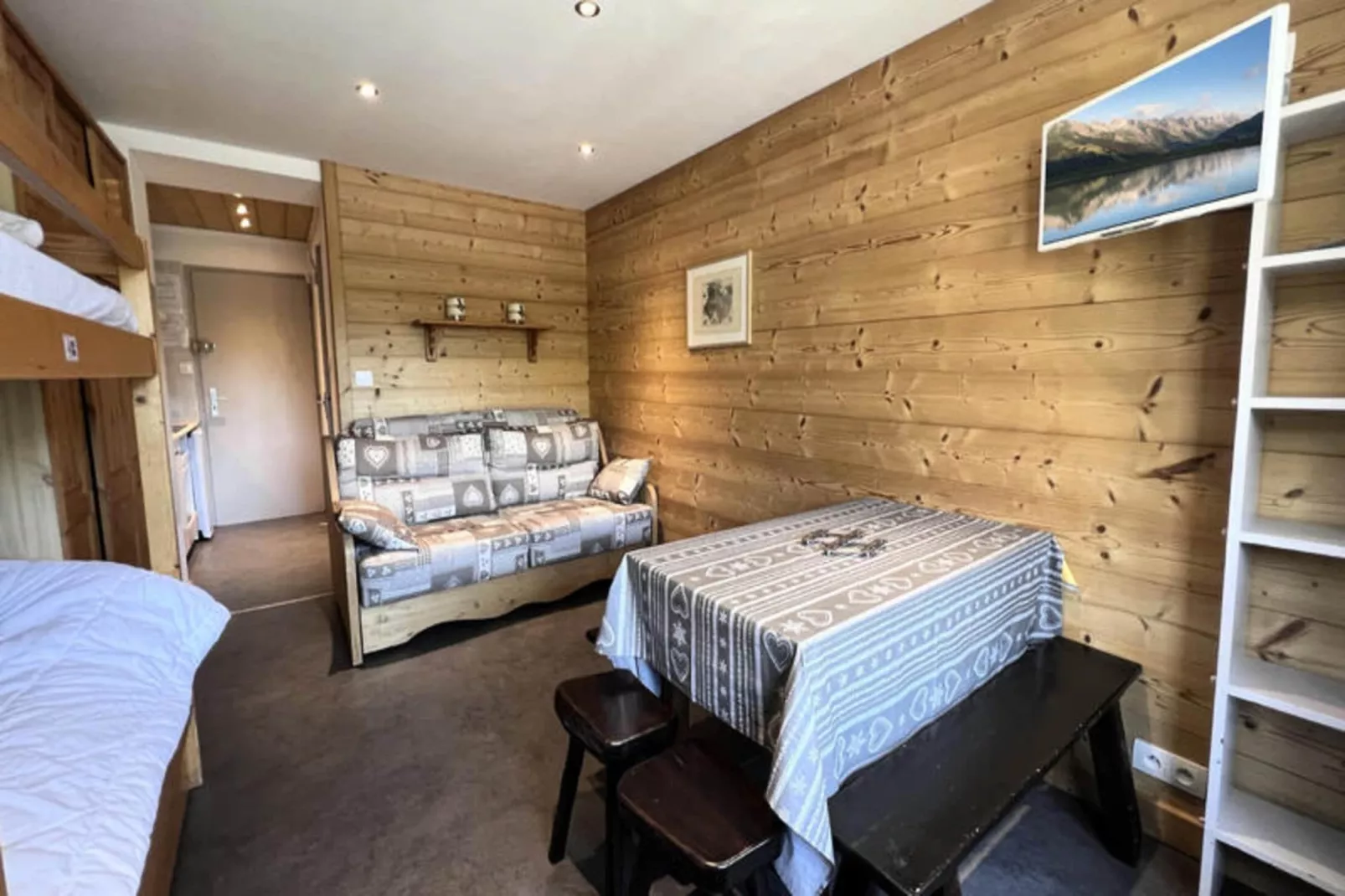 Studio à La Clusaz-Salle à manger