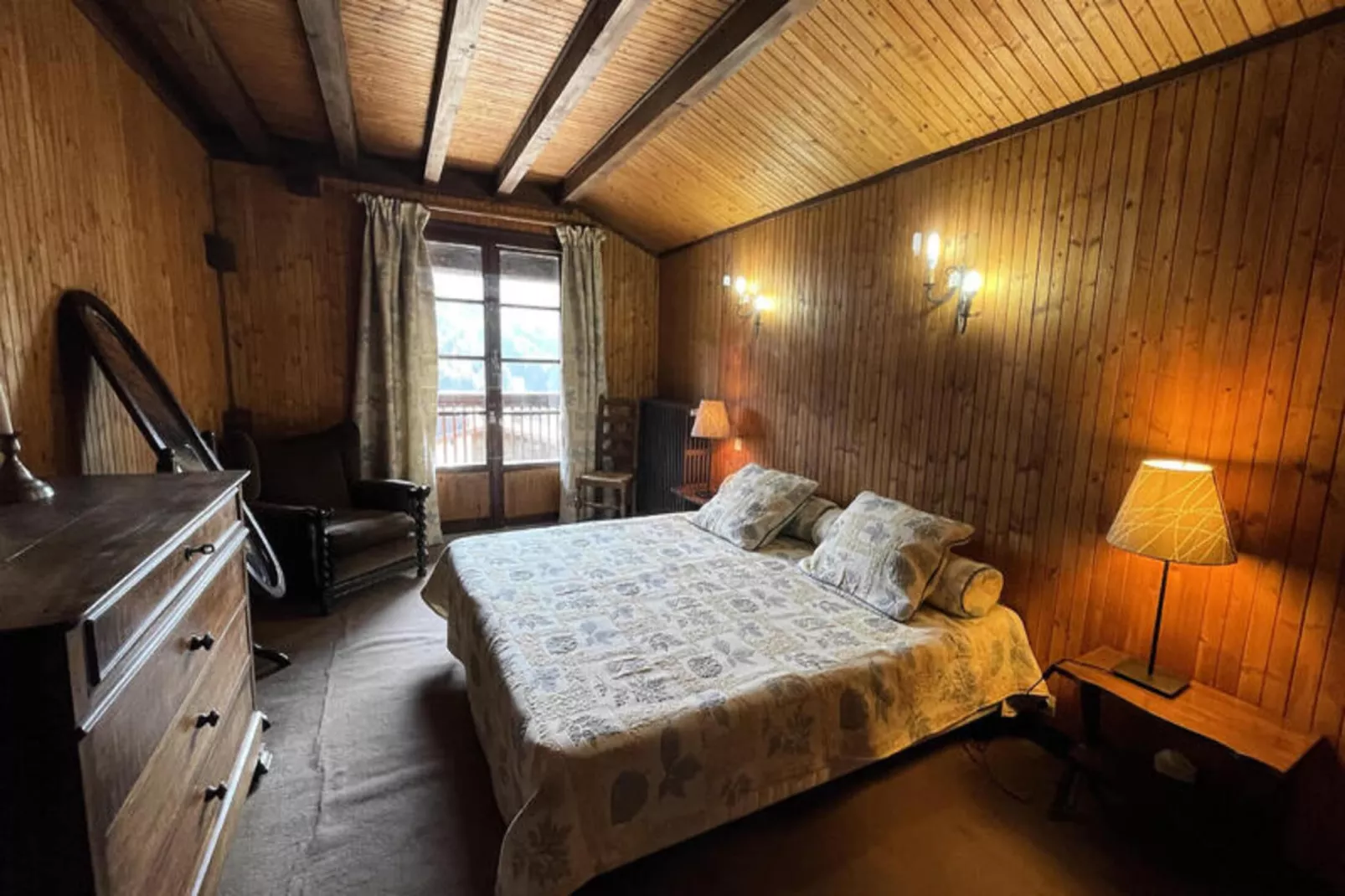 Appartements à La Clusaz-Chambre