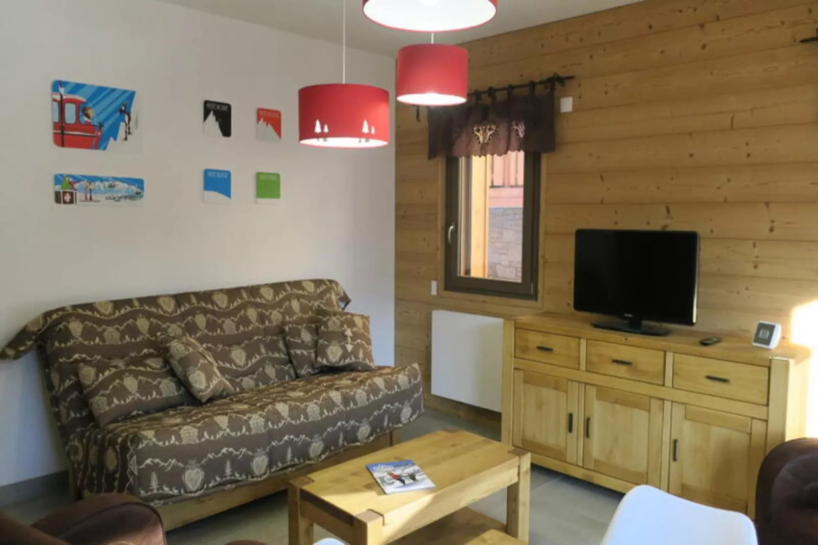 Résidence L'o Rouge-Wohnzimmer