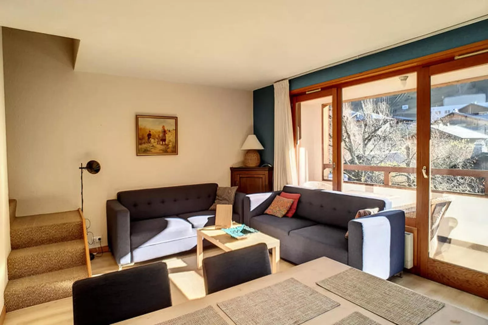 Appartements à Saint Jean d'Aulps-Wohnzimmer