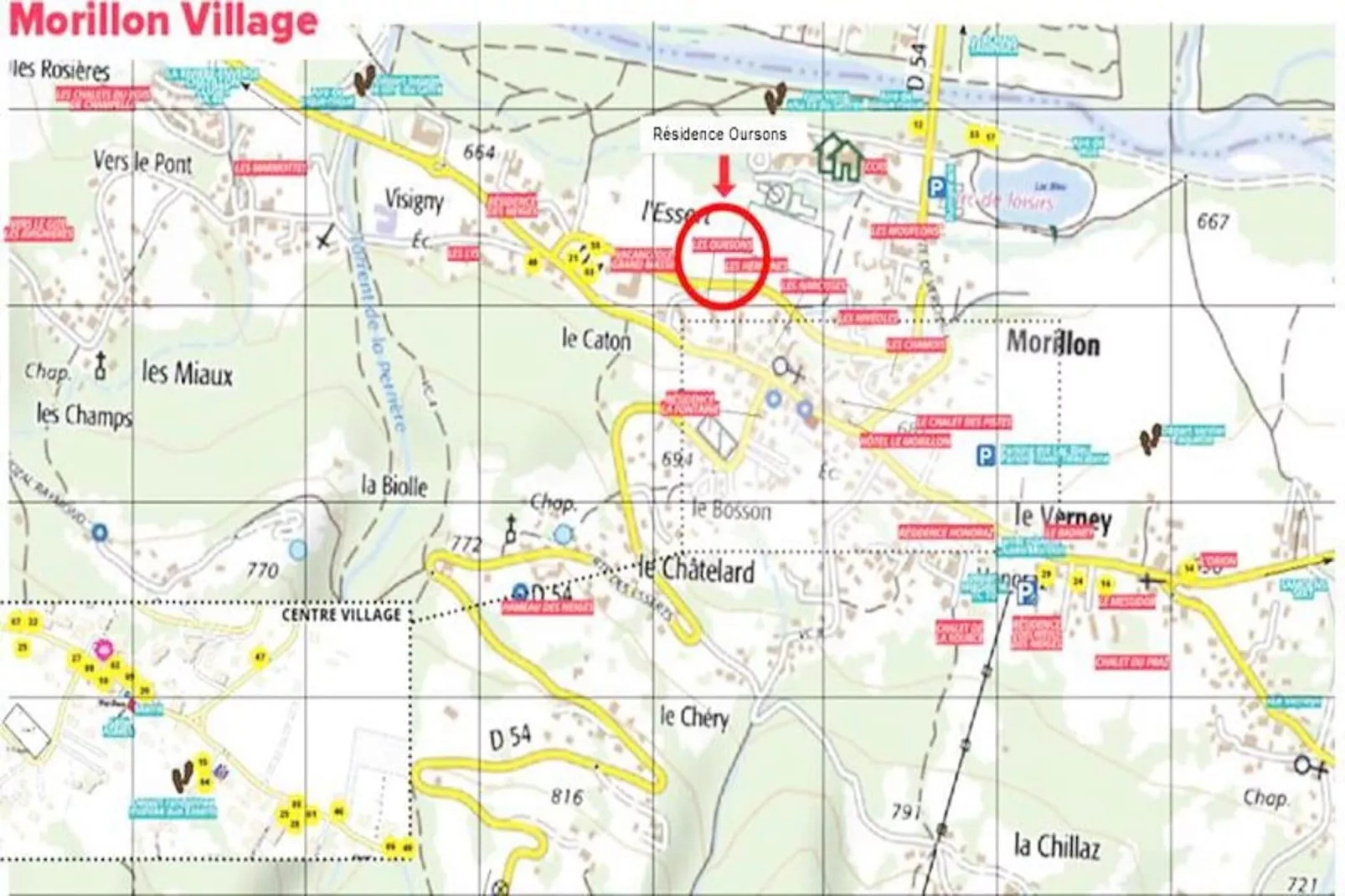 Résidence Oursons V-Bedroom