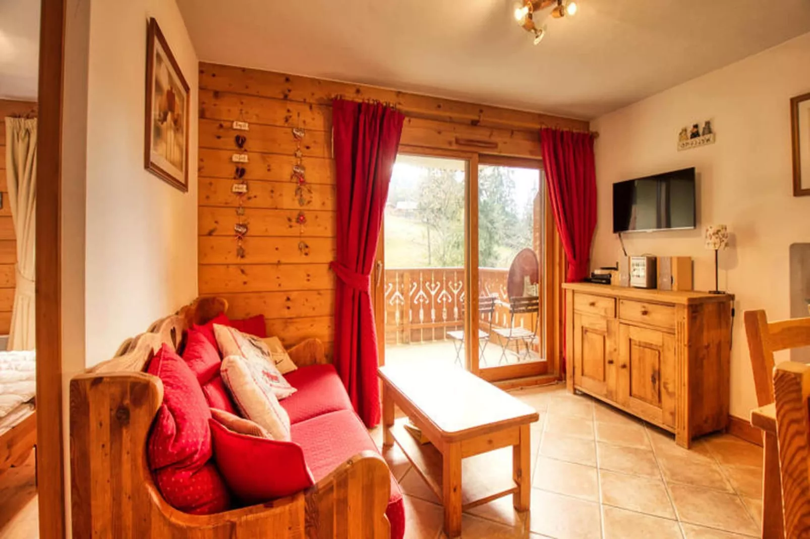 Résidence Refuge De L'alpage Bat F-Living room