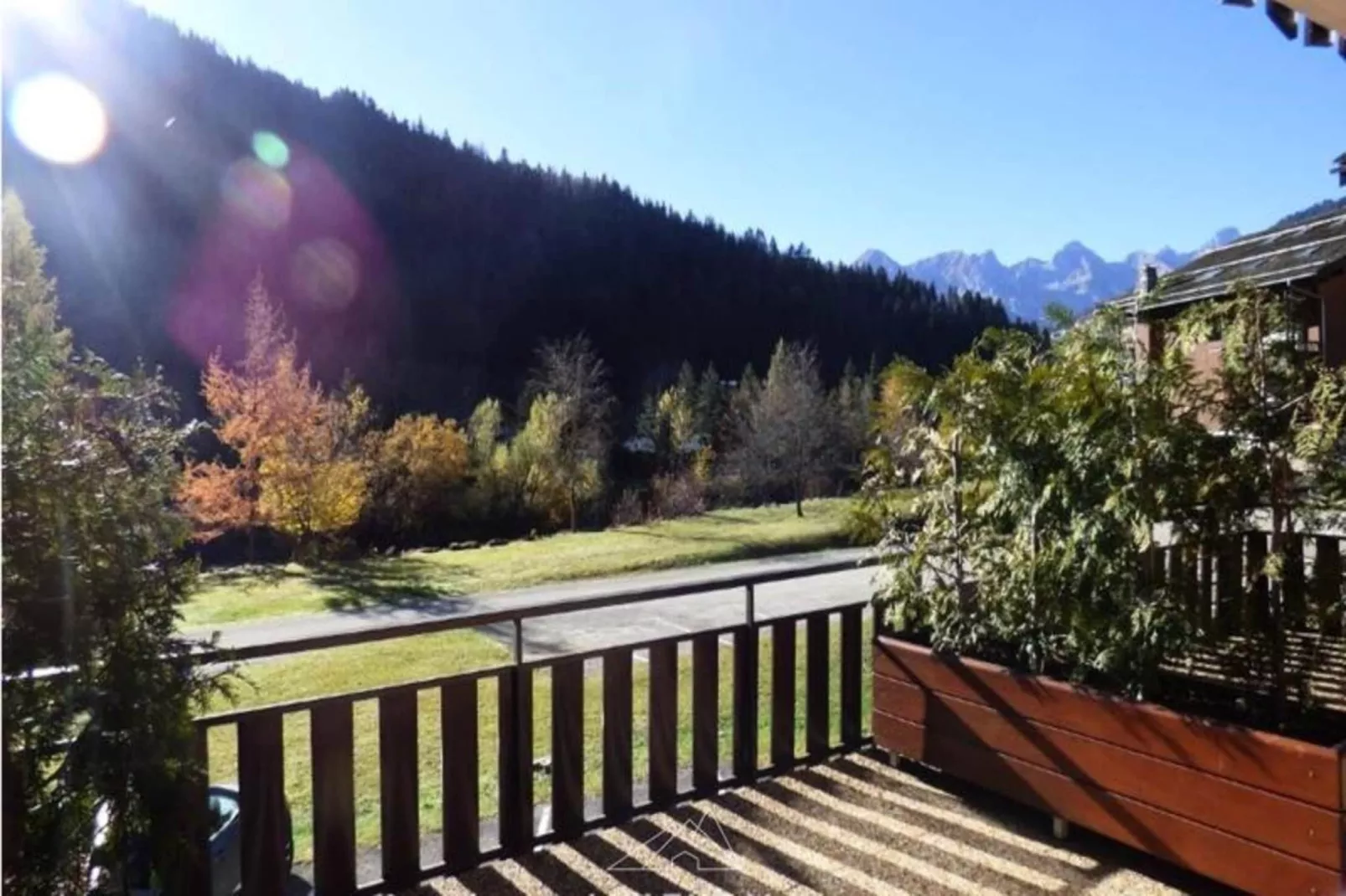 Résidence Les Ecrins-Garten Sommer