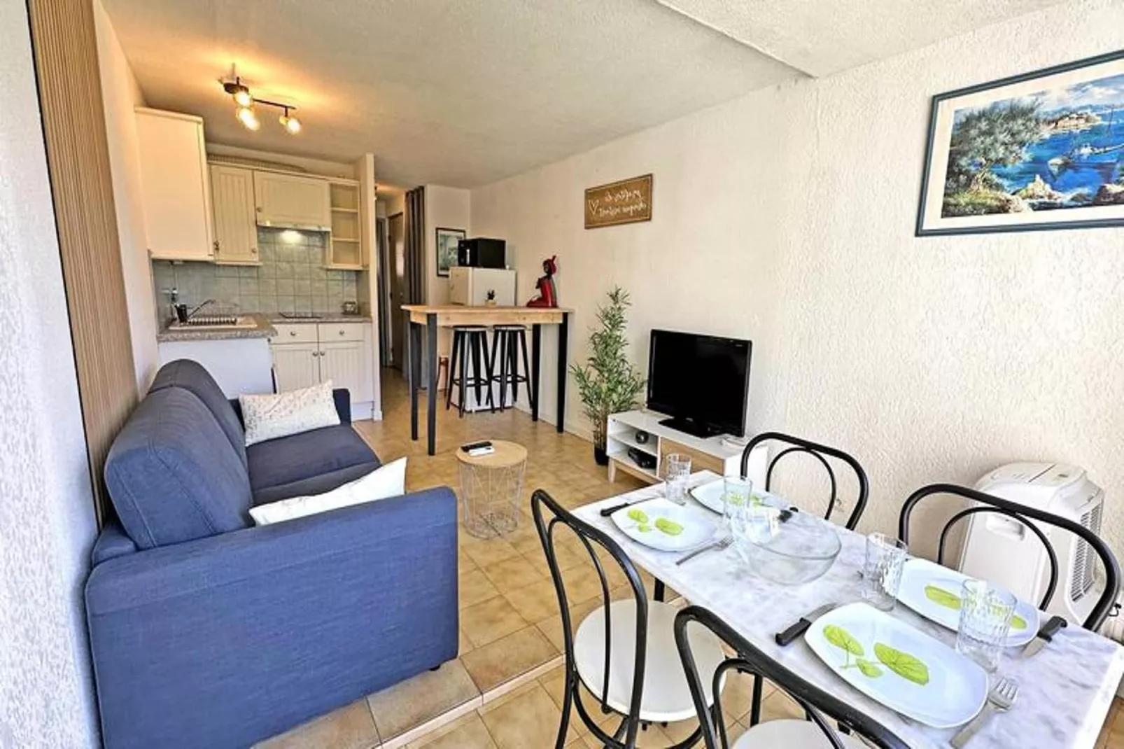 Résidence Les Coralines-Living room