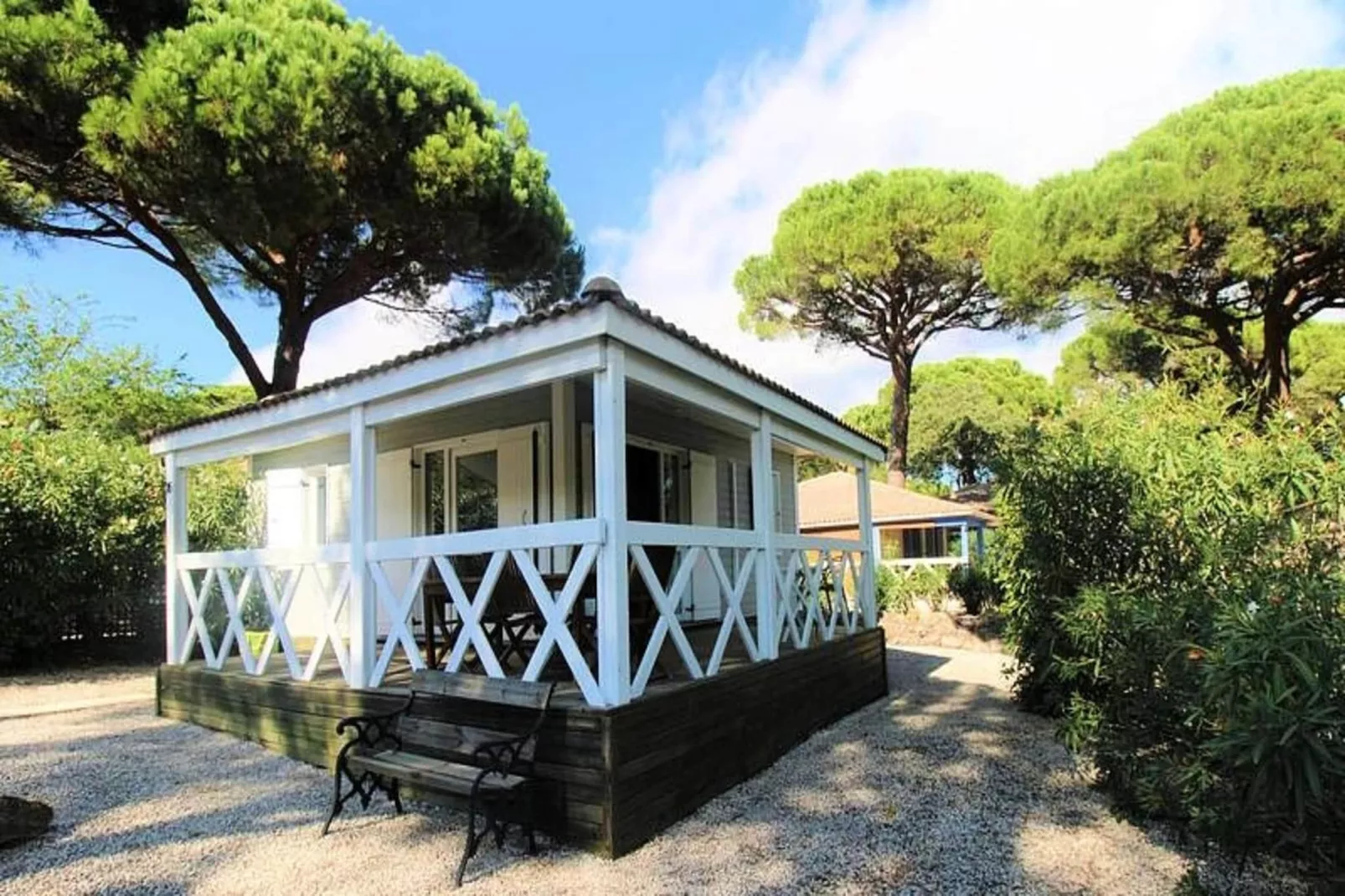 Résidence Parc Oasis-Außenbereich Sommer