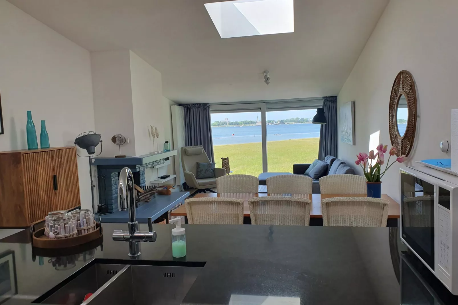 Lake house-Esszimmer