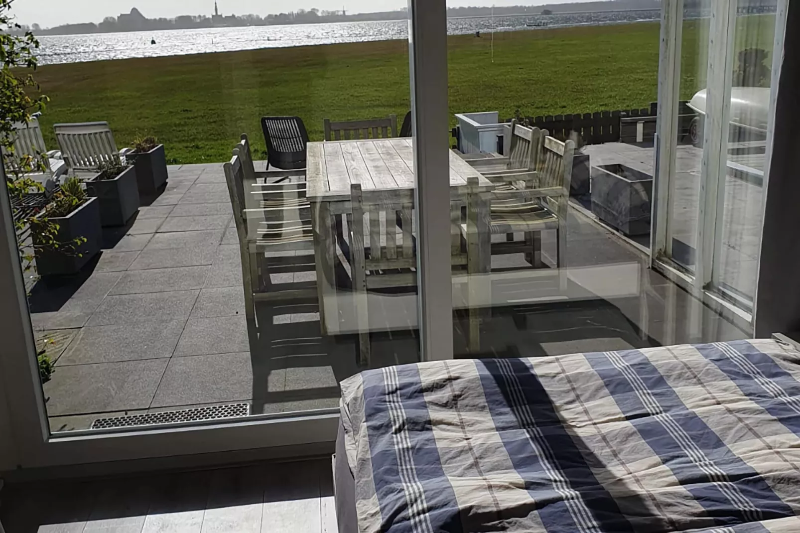Lake house-Schlafzimmer