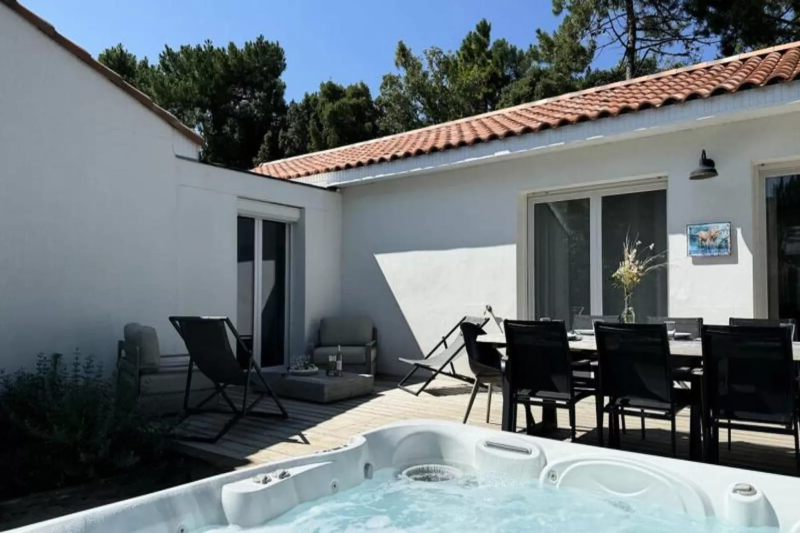 Villa Inde - Domaine Le Sherwood-Extérieur été