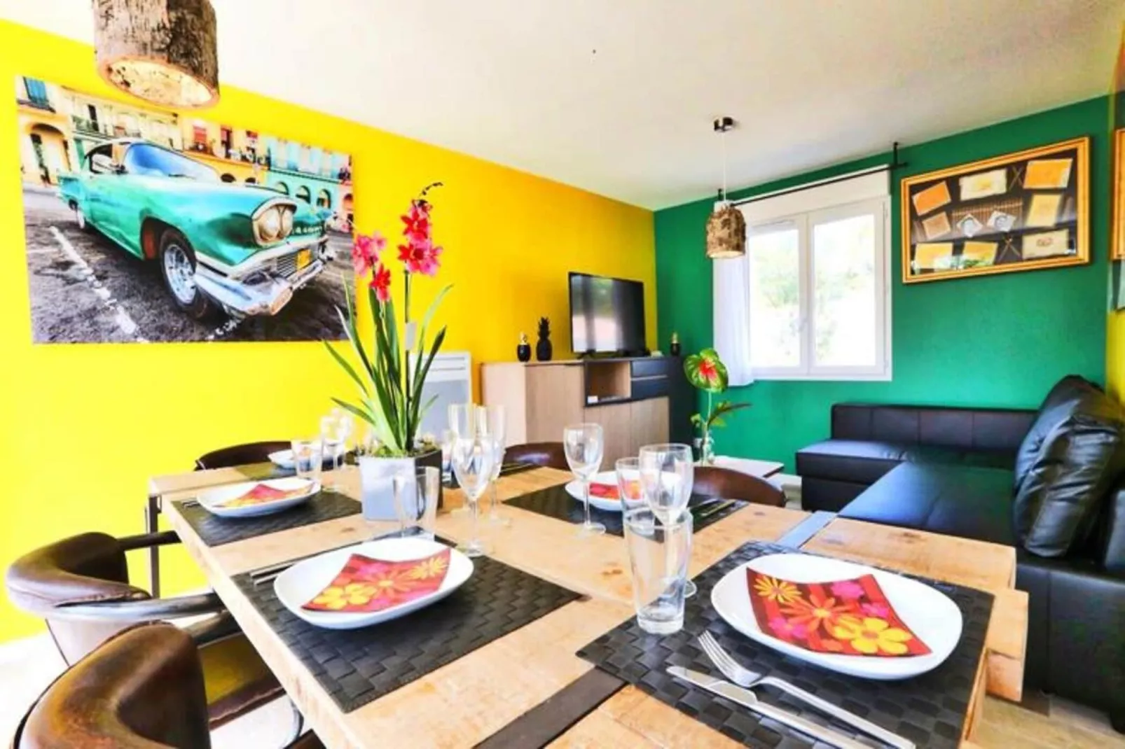 Villa Cuba - Domaine Le Sherwood-Dining room