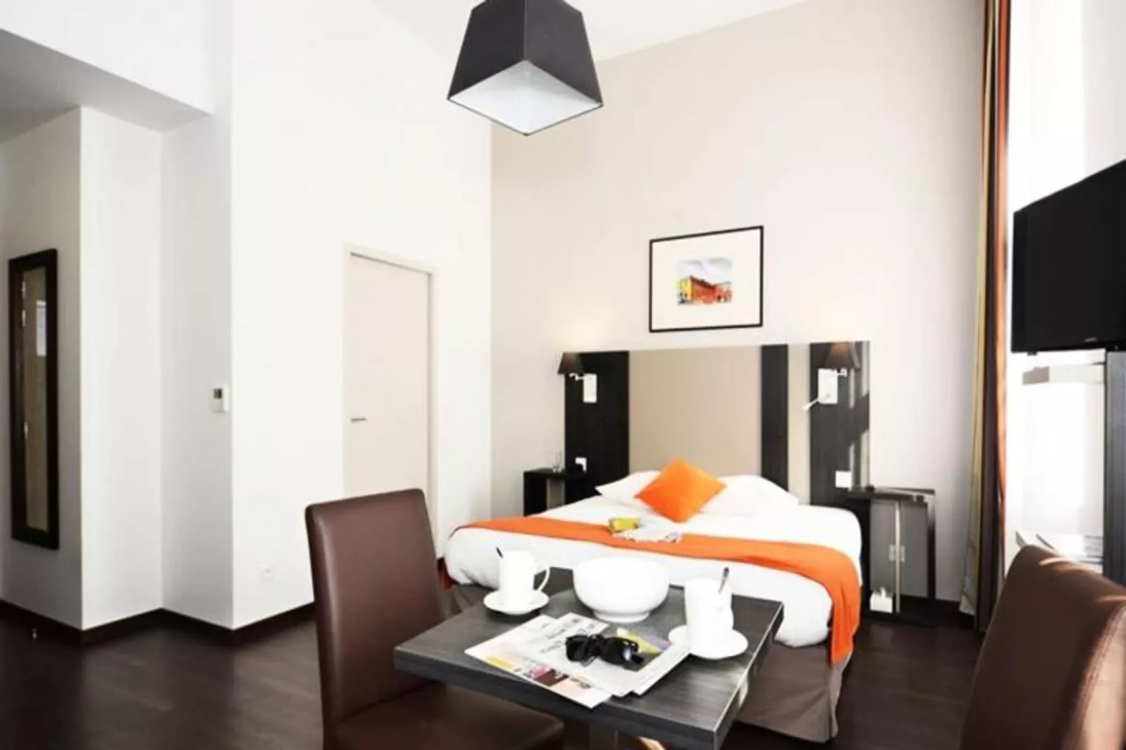 Appart'hôtel Odalys Colombélie-Chambre