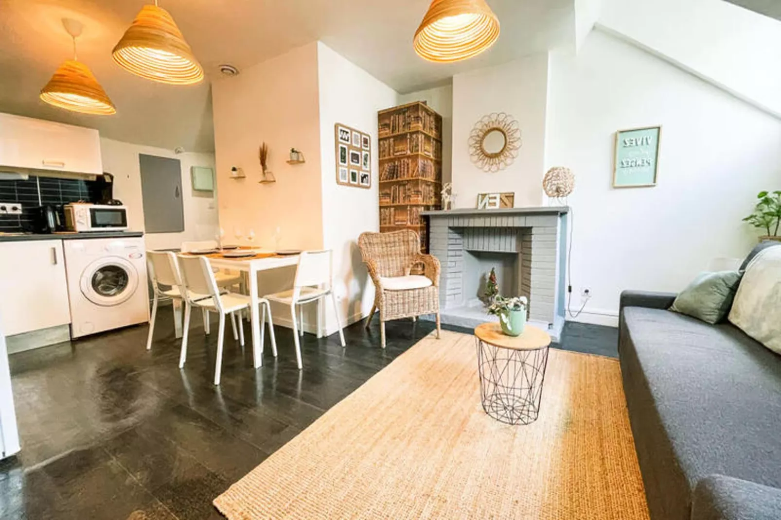 | Le Champo 🍀| T3 Proche Centre | 2 Chambres-Wohnzimmer