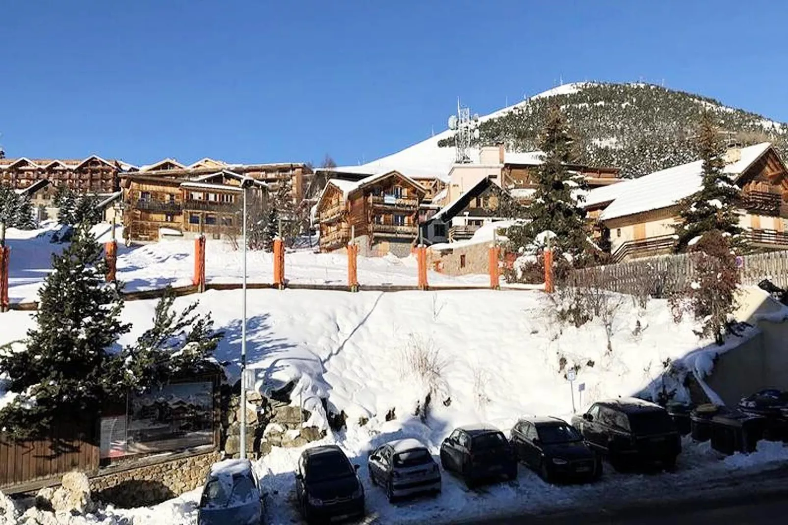 Résidence Maison De L'alpe-Vue d'hiver