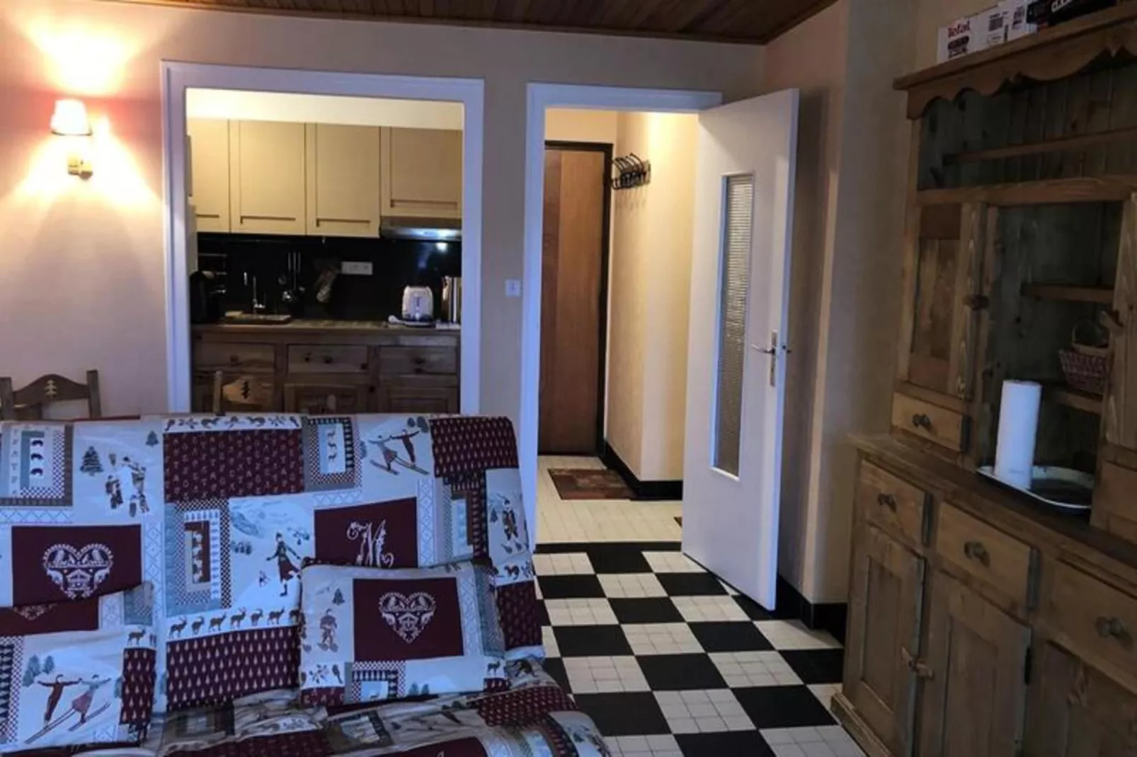 Résidence Res.de L'alpe - Wohnzimmer