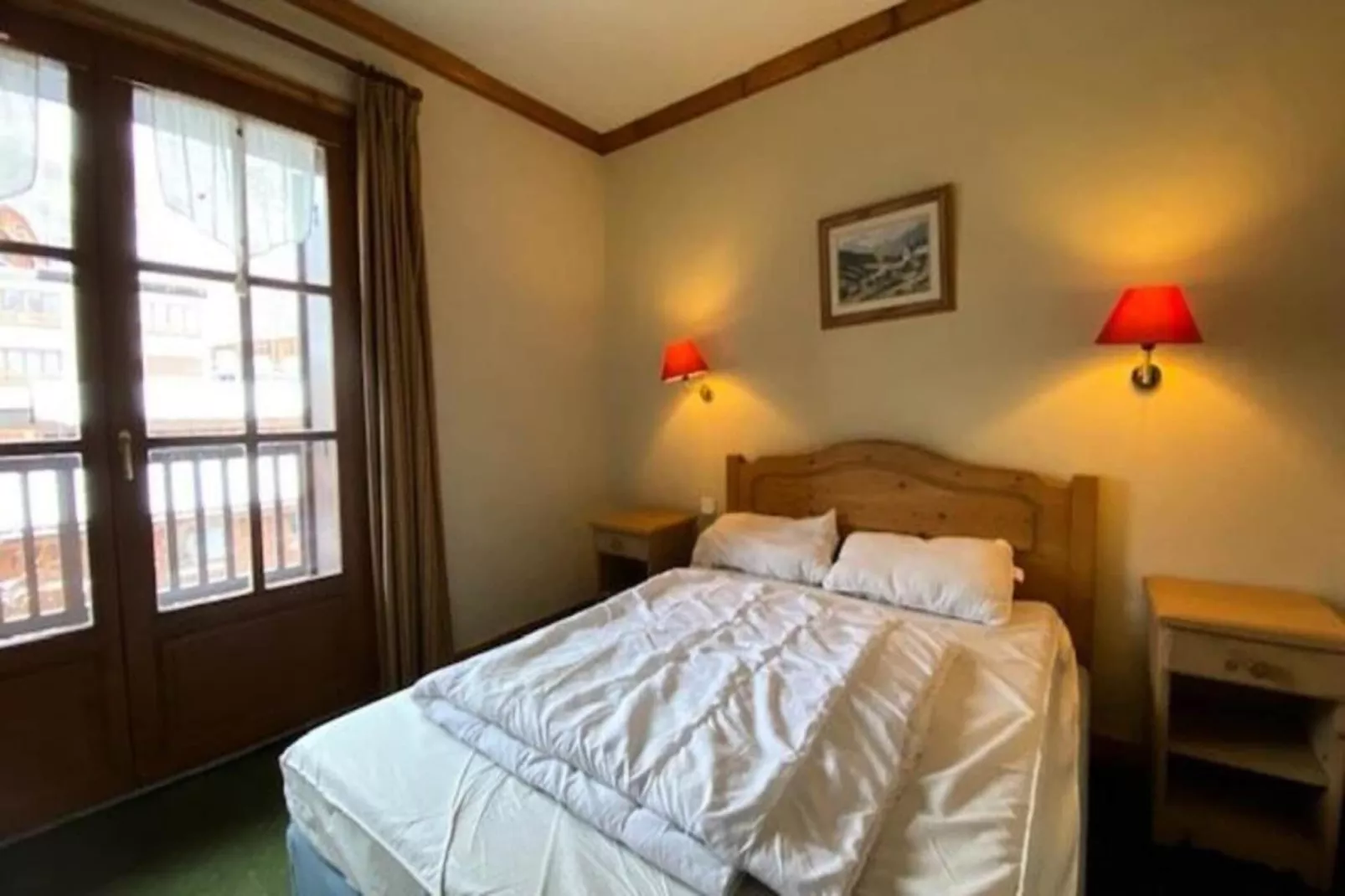 Résidence Alpina Lodge-Schlafzimmer