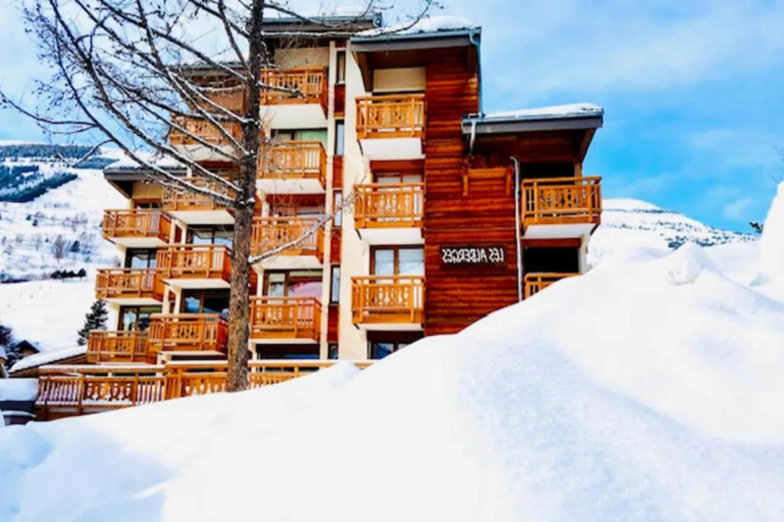 Résidence Alberges A-Extérieur hiver
