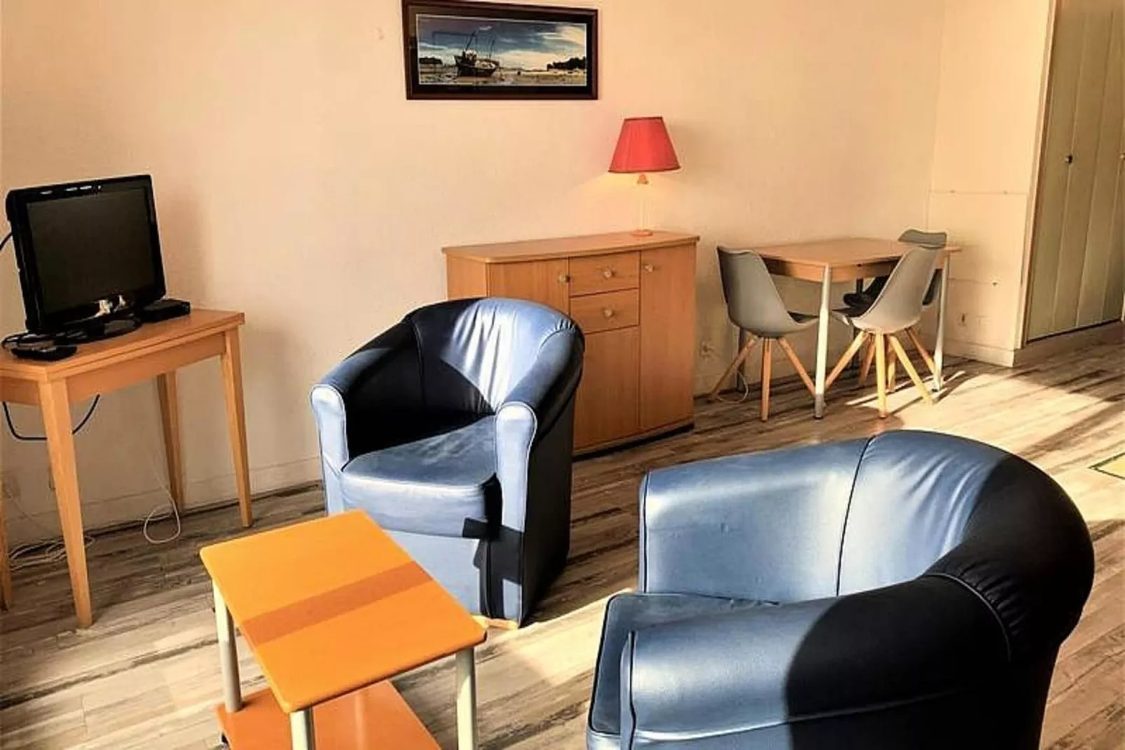 Résidence Courlis-Wohnzimmer