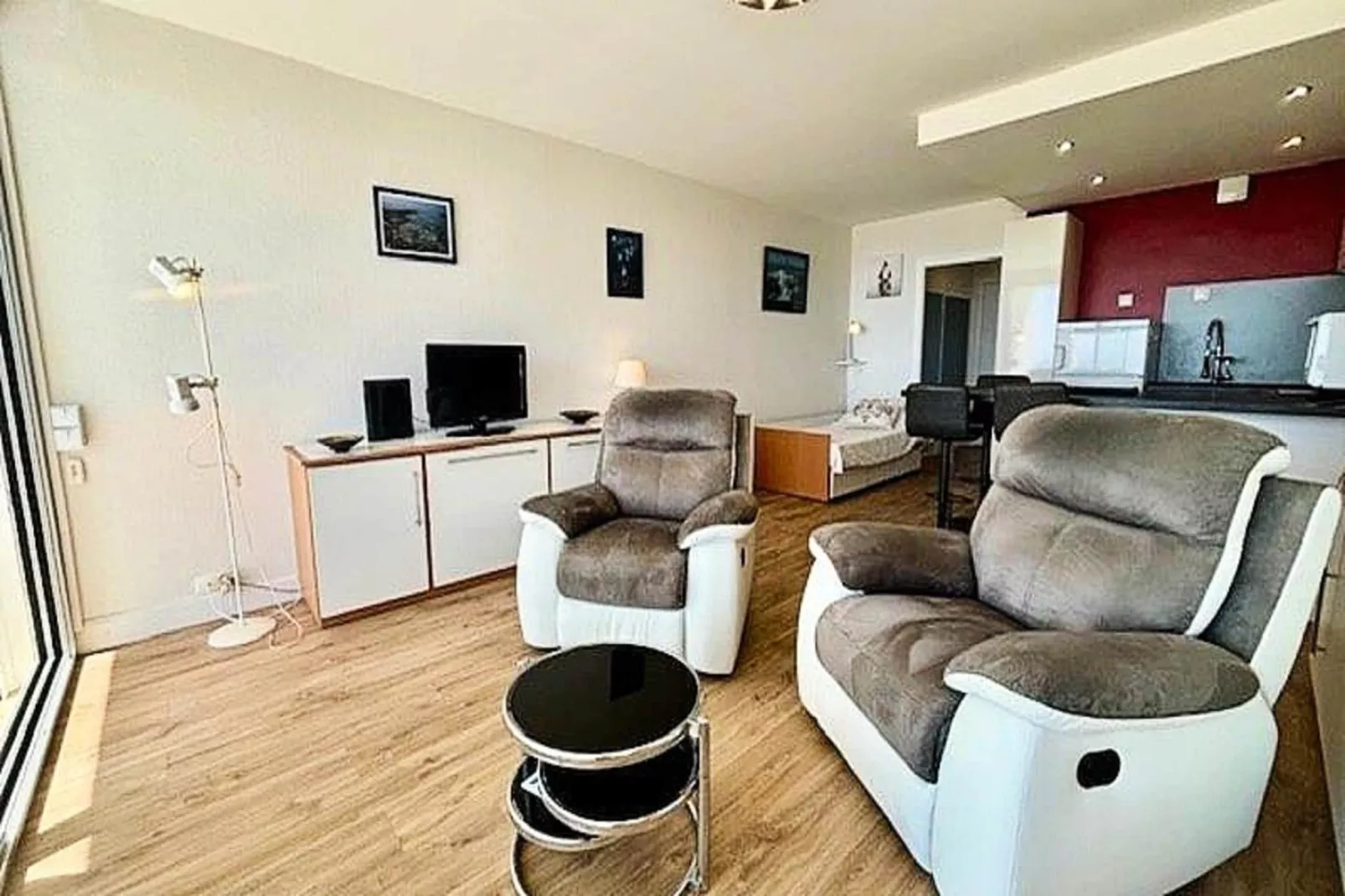 Résidence Les 3 Iles-Wohnzimmer