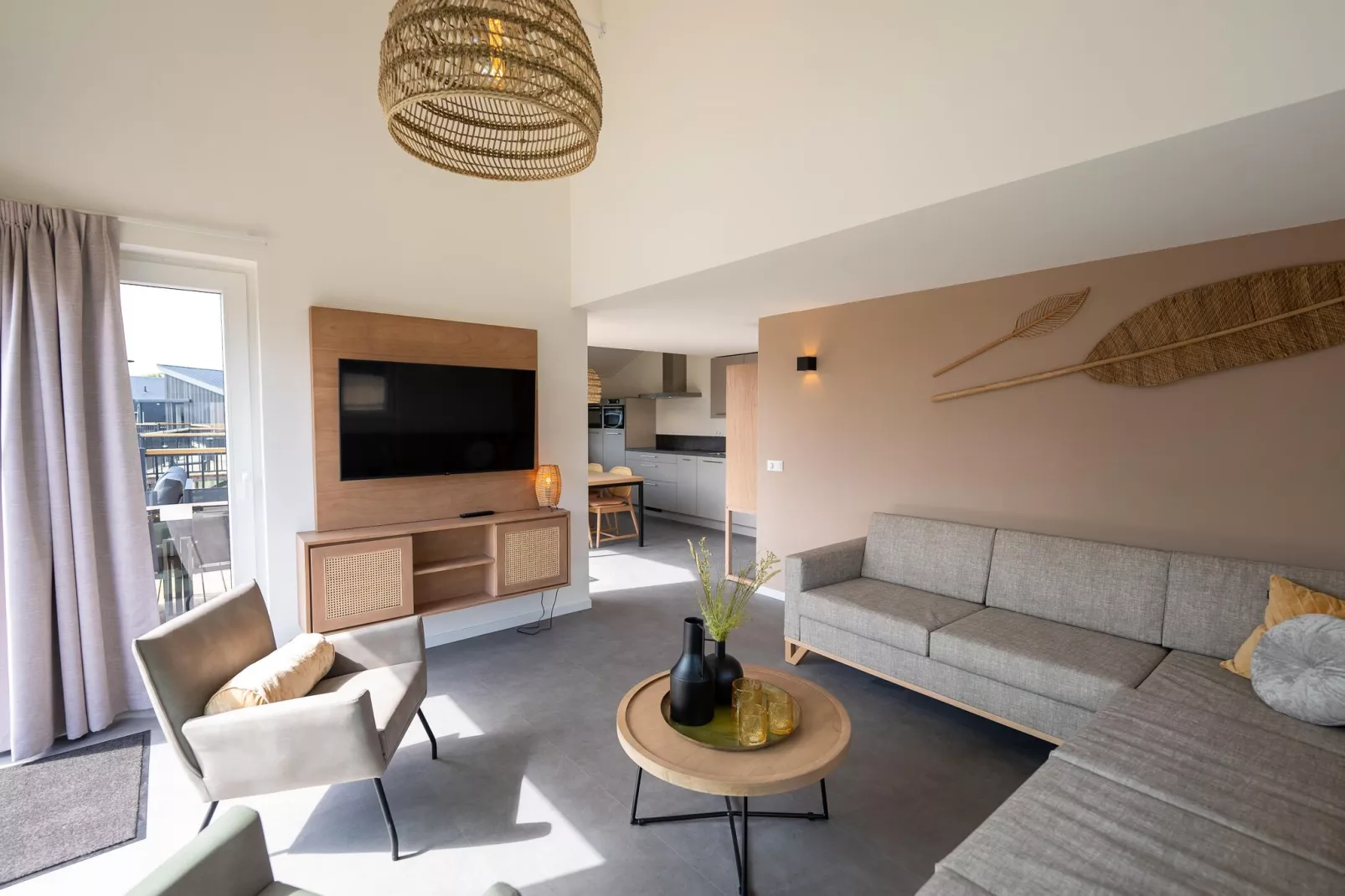 Vakantiepark Zeebad 19-Wohnzimmer