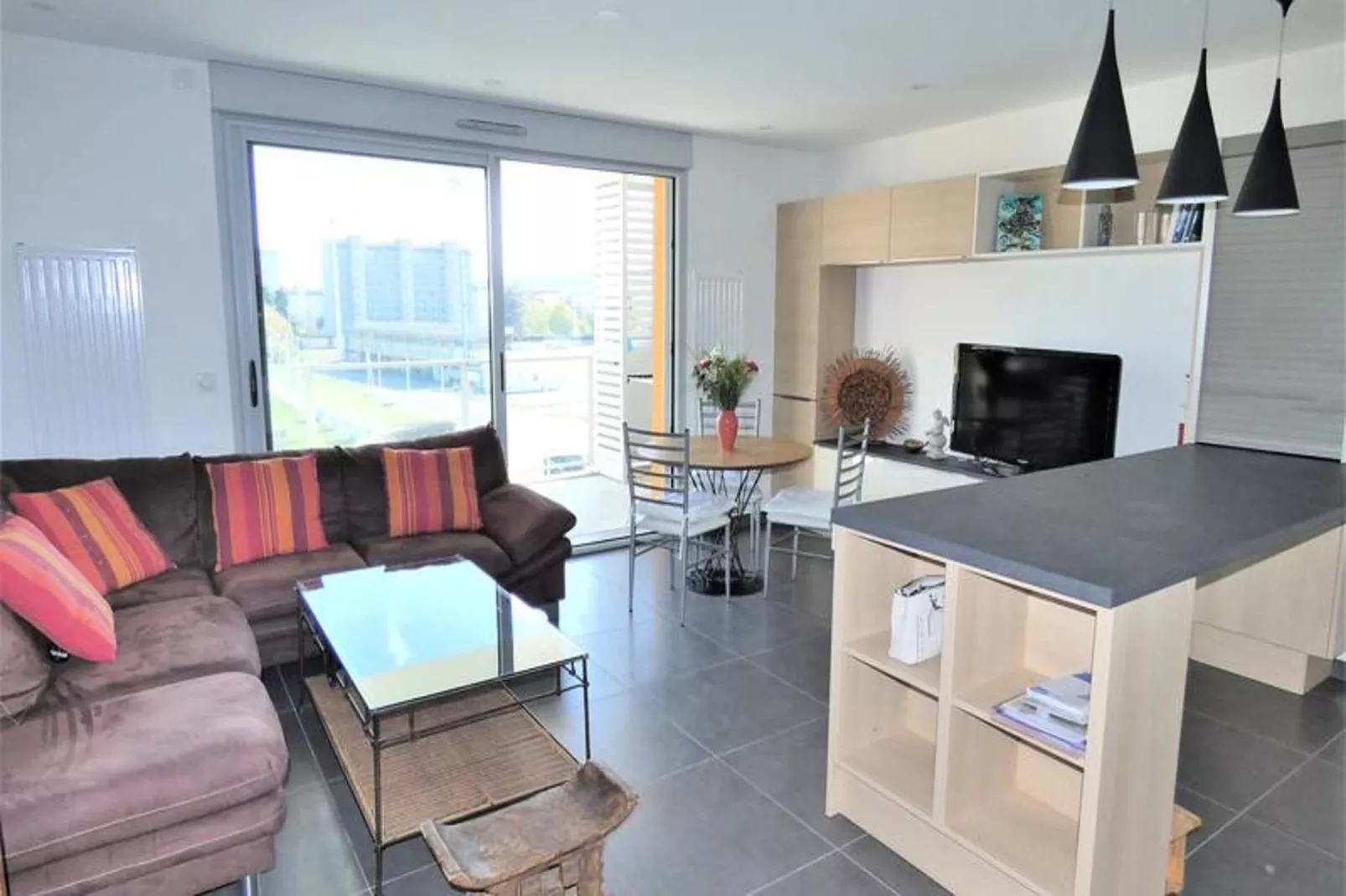 Résidence Le Zephir-Living room