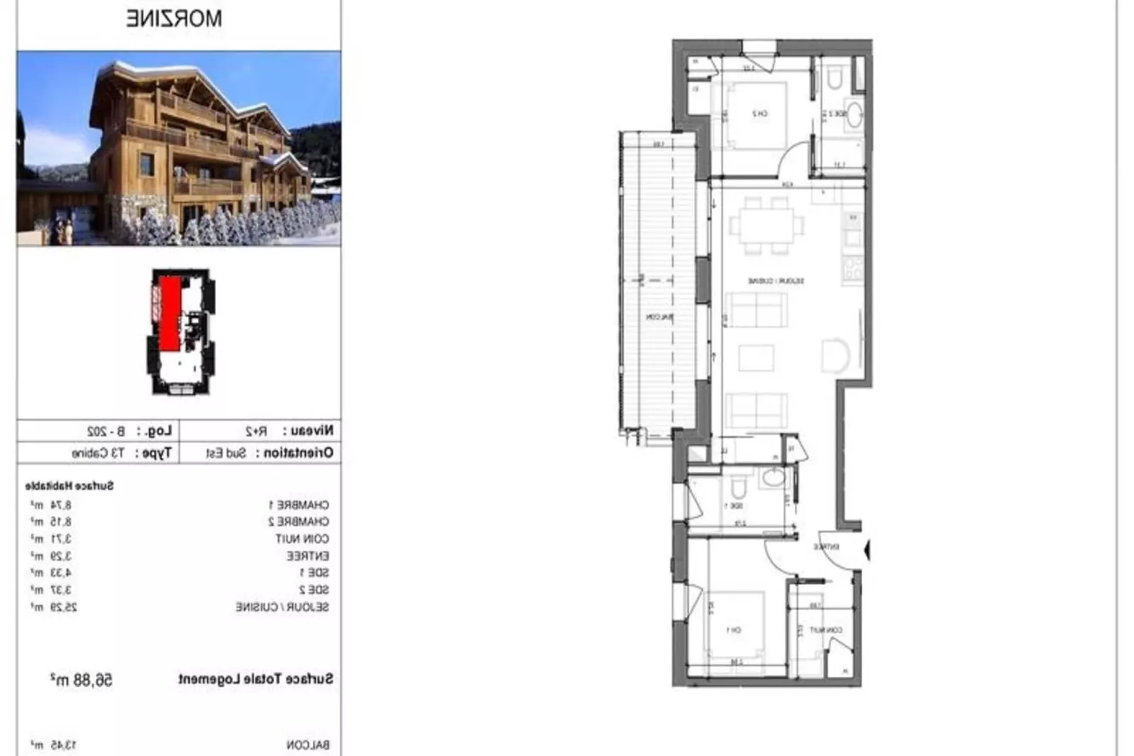 Résidence Echo Du Pleney - Außenbereich Winter