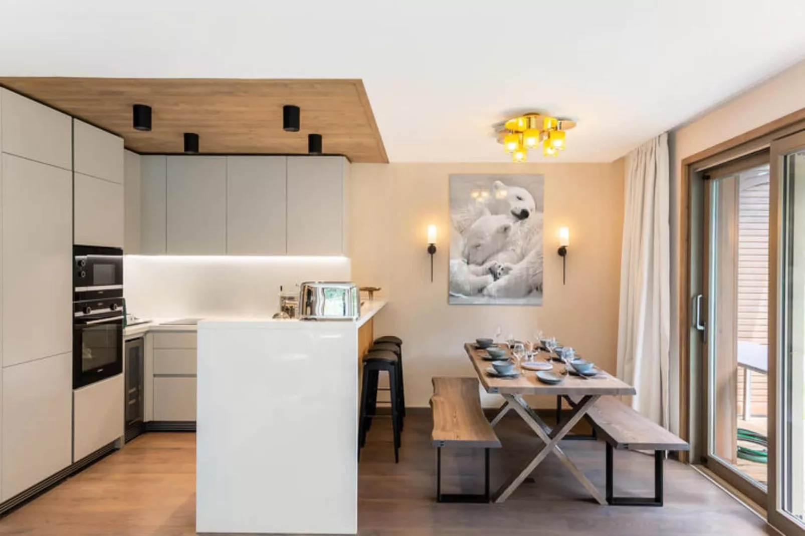 Résidence Le 1307-Küche