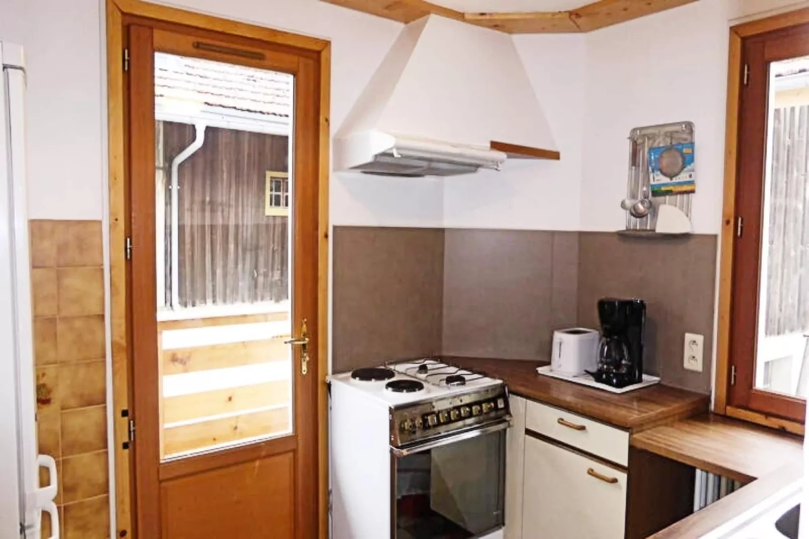 Chalet Pylone-Außenbereich Sommer