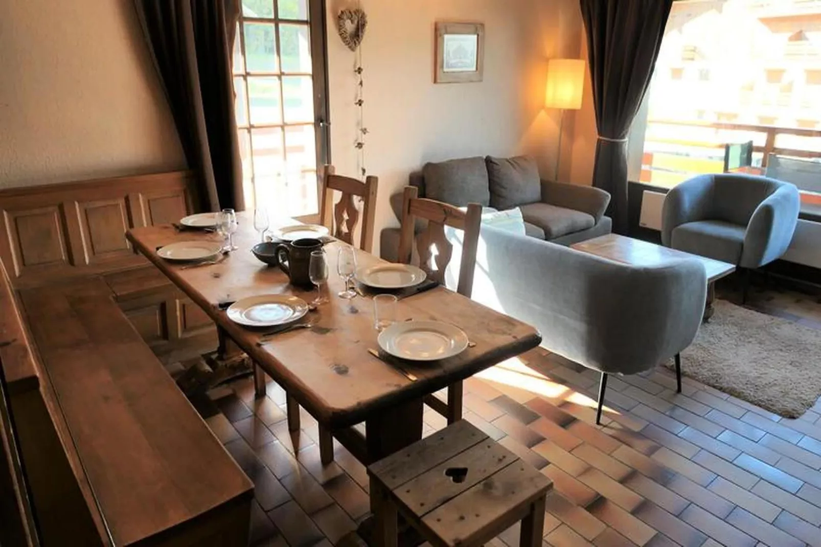 Résidence La Gelinotte-Esszimmer