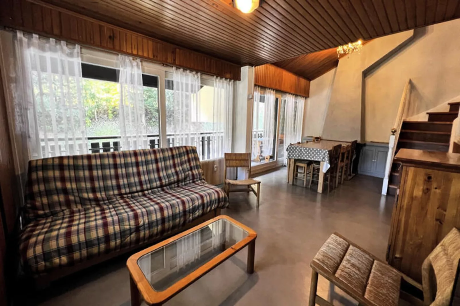 Appartements à La Clusaz-Living room