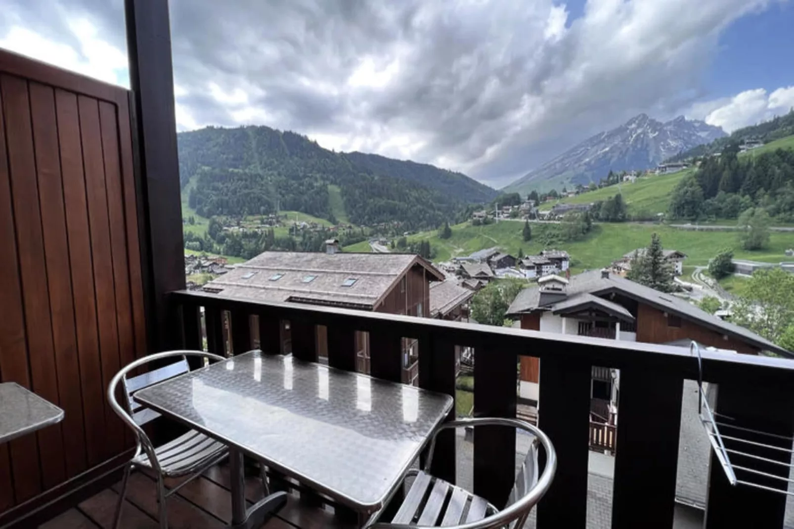 Studio à La Clusaz-Terrasse/Balkon
