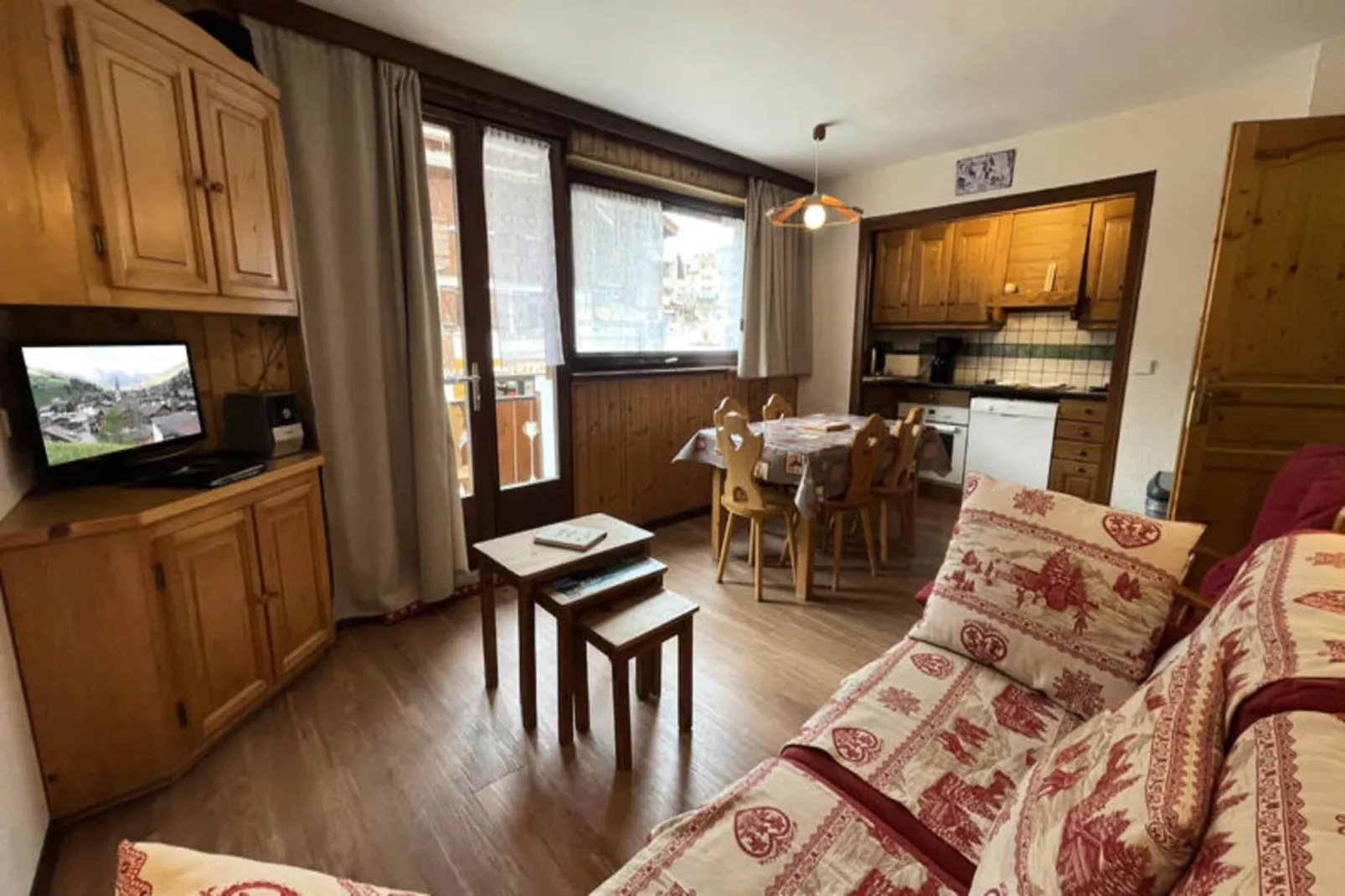 Appartements à La Clusaz-Esszimmer