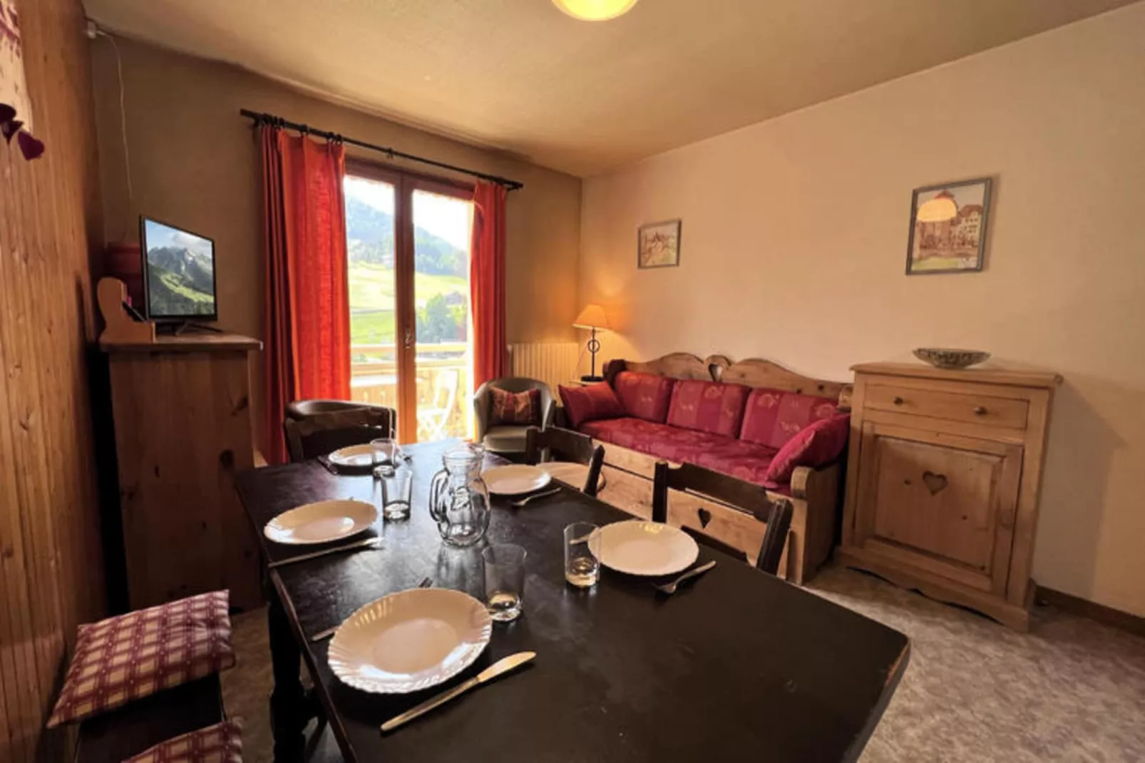 Appartements à La Clusaz-Salle à manger