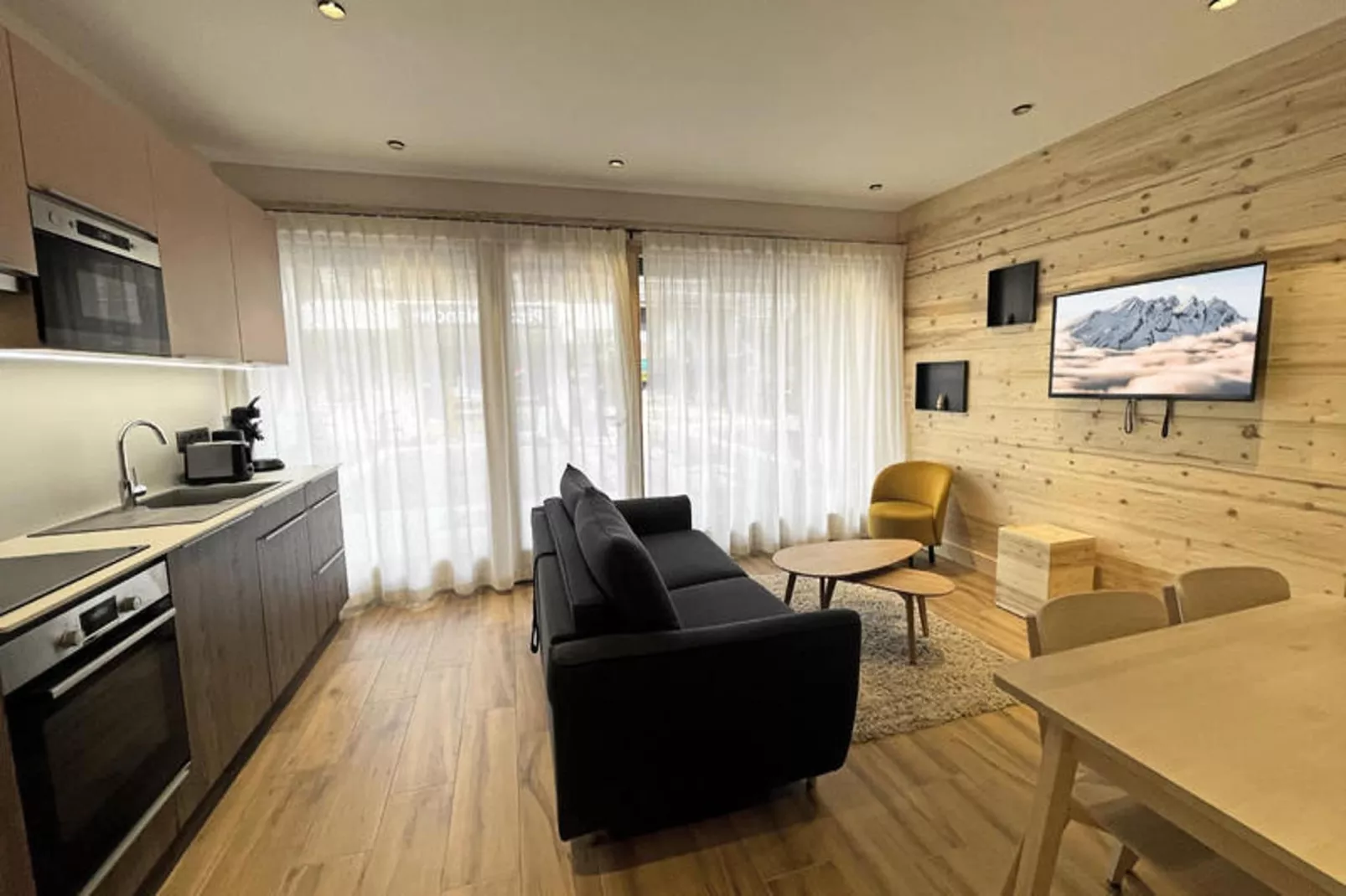 Appartements à La Clusaz-Cuisine