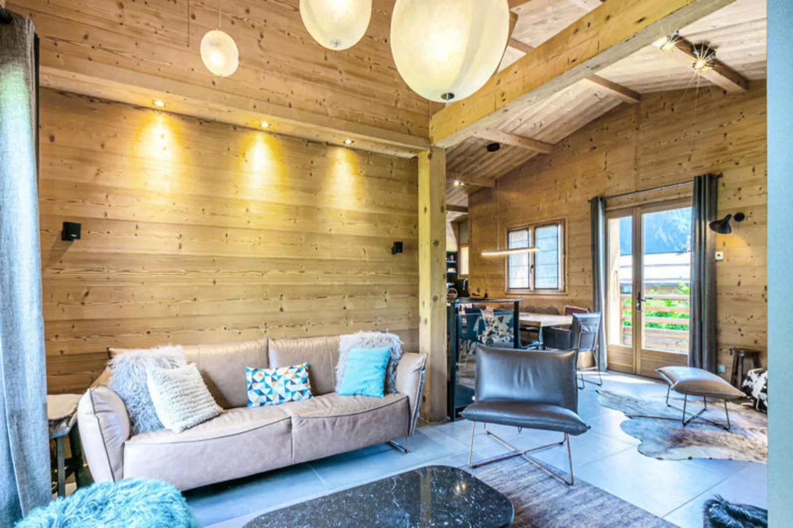 Chalet Mouflon-Living room