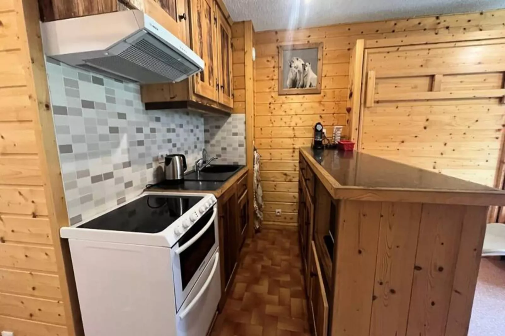 Résidence Le Sylvia-Küche