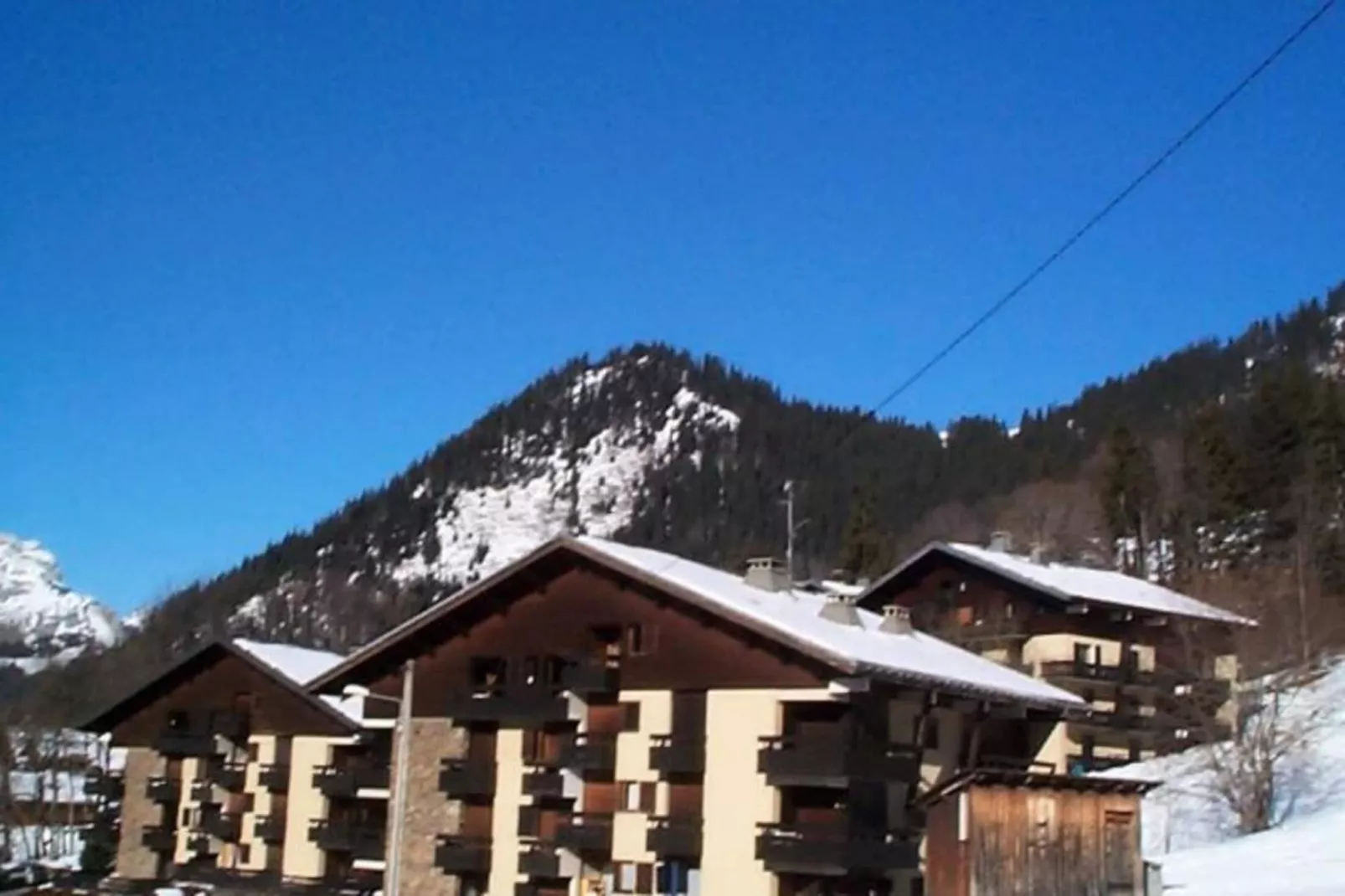 Résidence Le Yeti-Außenbereich Winter