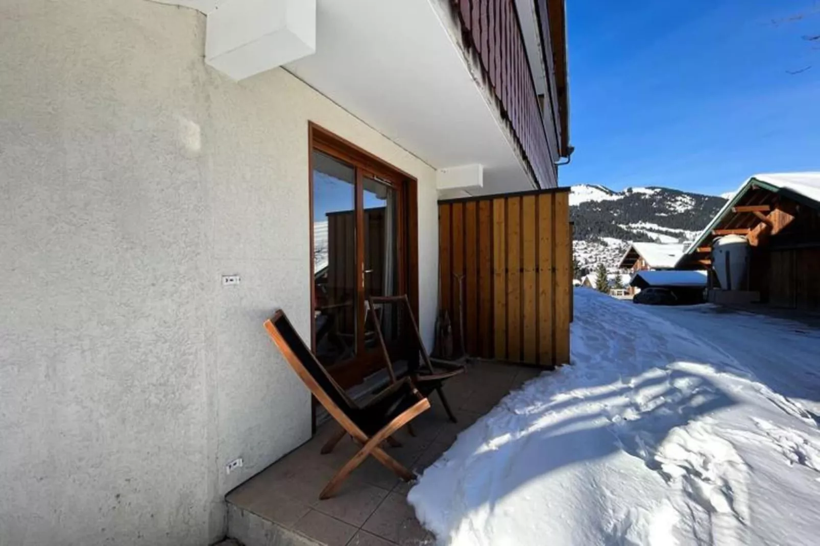 Résidence Les Balcons De Chatel-View in winter