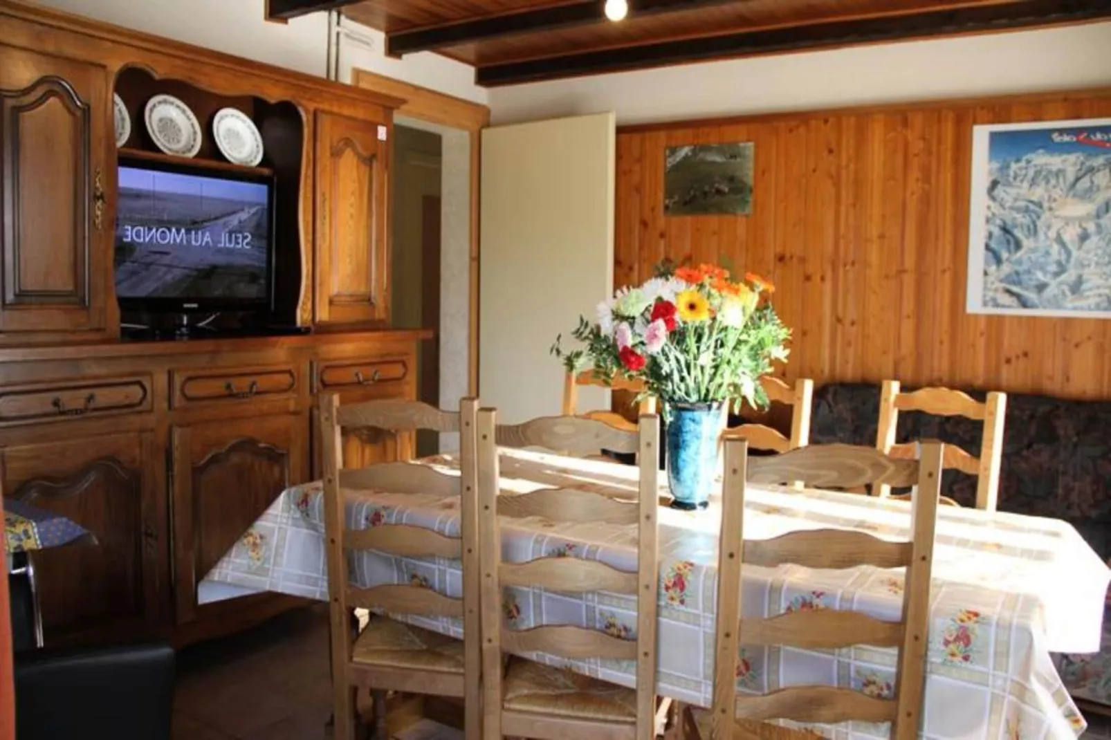 Appartement 7 pers. avec terrasse-Salle à manger