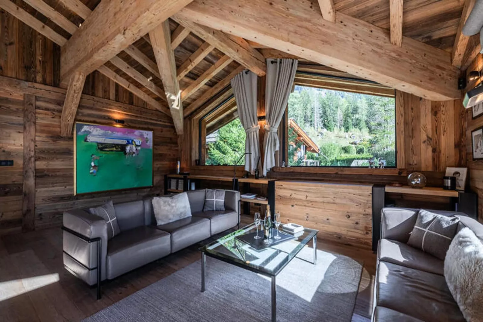 Résidence Black Wood-Living room