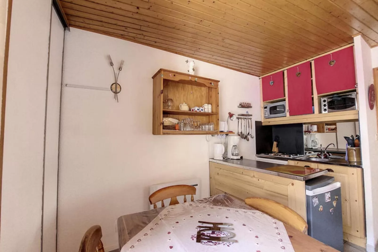 Appartements à Saint Jean d'Aulps-Küche