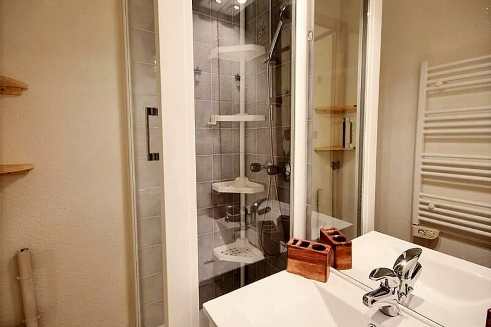 Studio à Saint Jean d'Aulps-Salle de bain