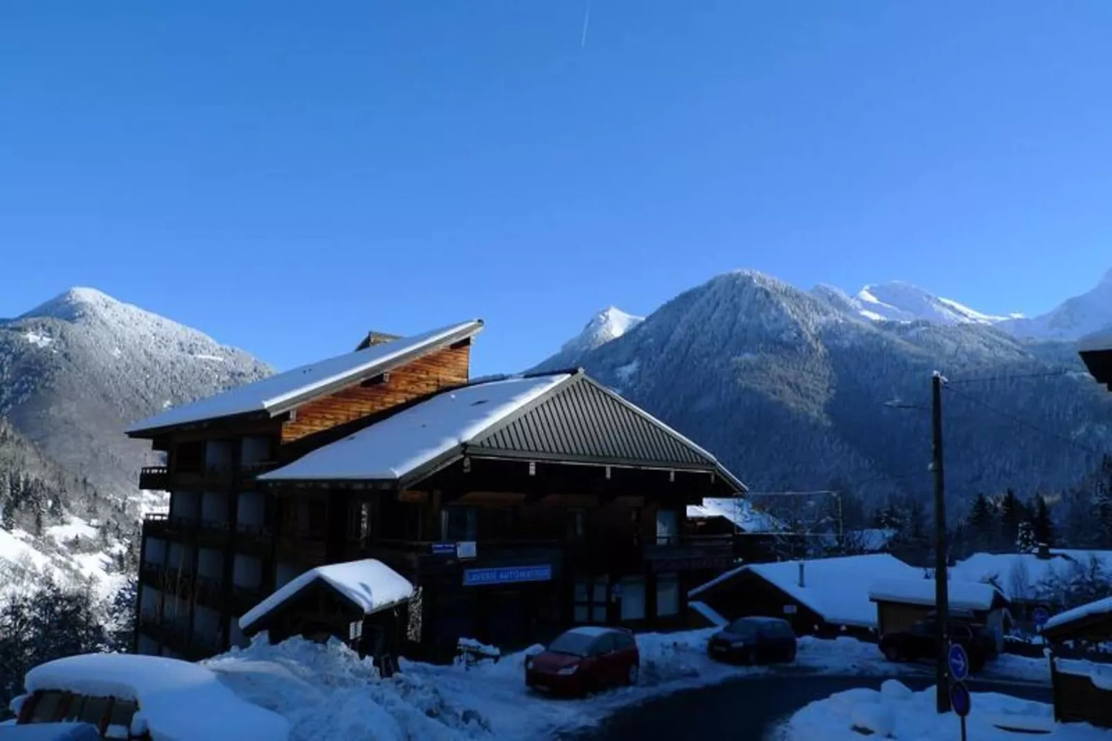 Studio à Saint Jean d'Aulps-Exterior in winter