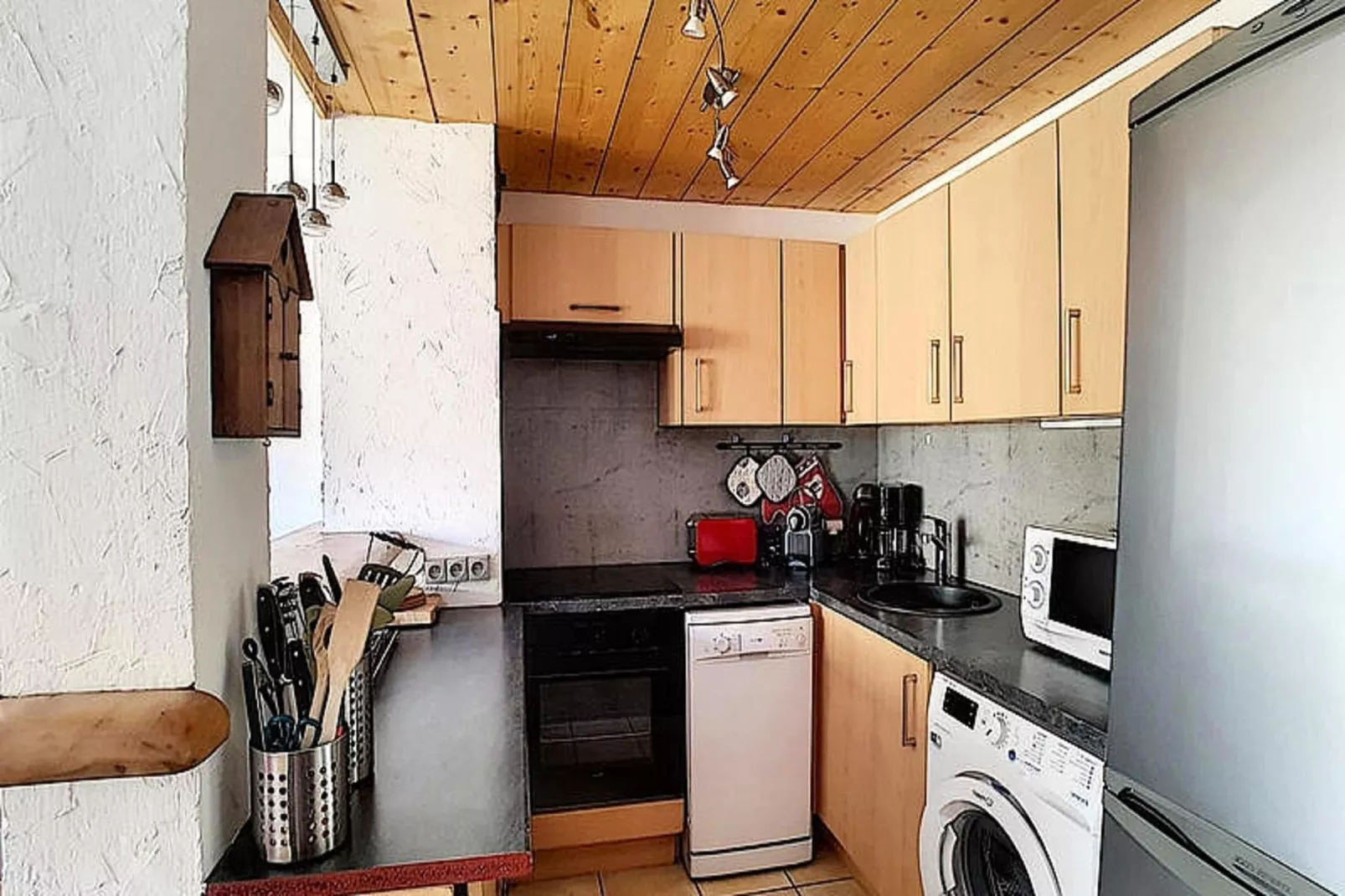 Appartements à Saint Jean d'Aulps-Küche