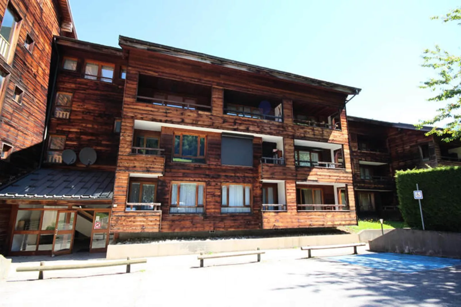 Studio à Saint Jean d'Aulps-Exterior in summer