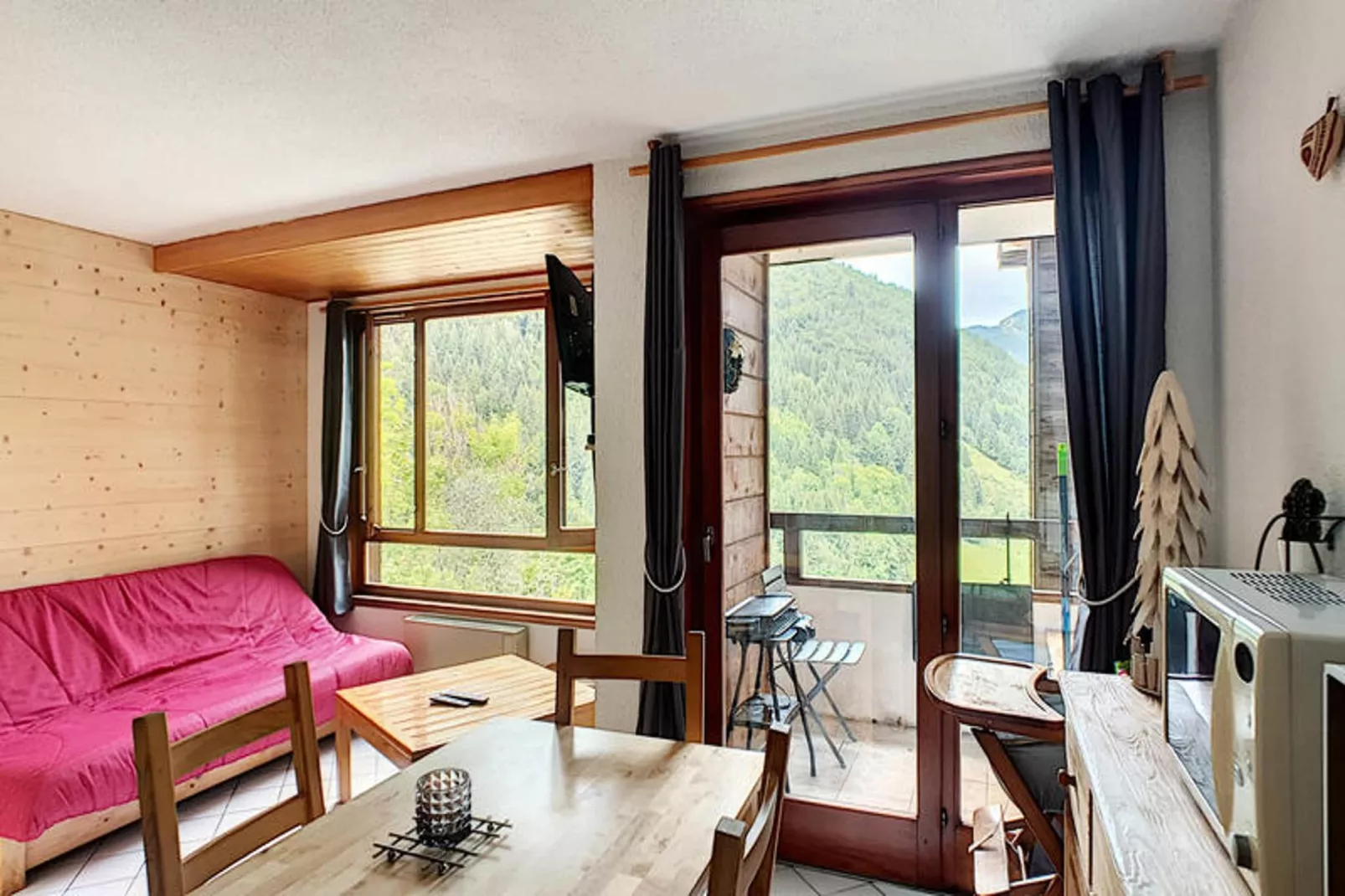 Appartements à Saint Jean d'Aulps-Wohnzimmer