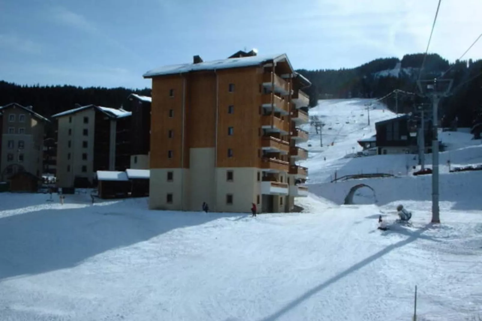 Résidence Gelinotte-Außenbereich Sommer
