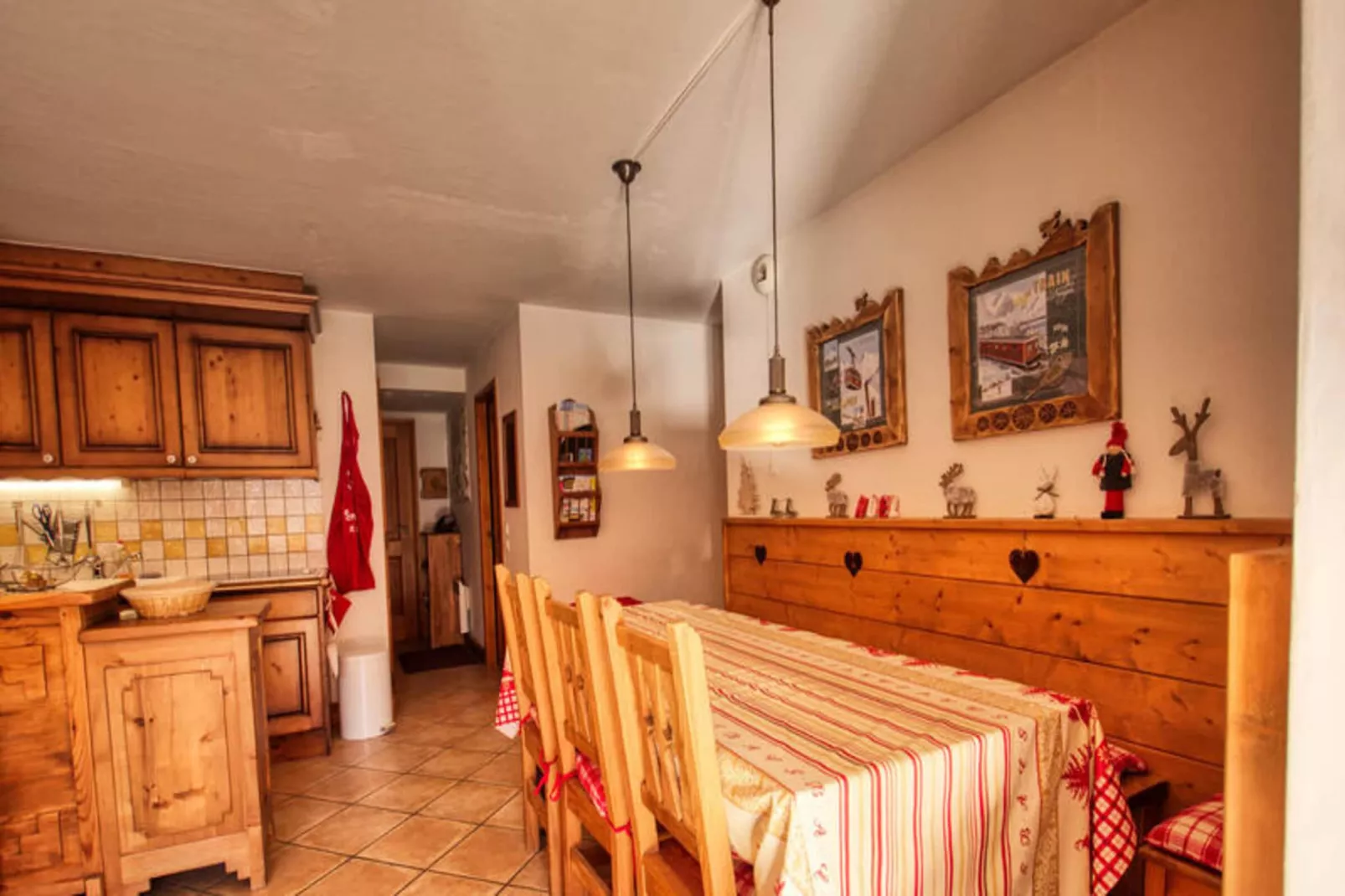 Résidence Refuge De L'alpage Bat B-Esszimmer