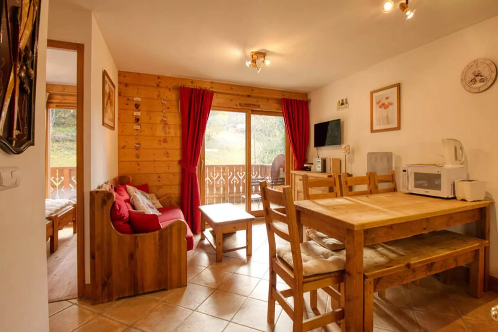 Résidence Refuge De L'alpage Bat F-Living room